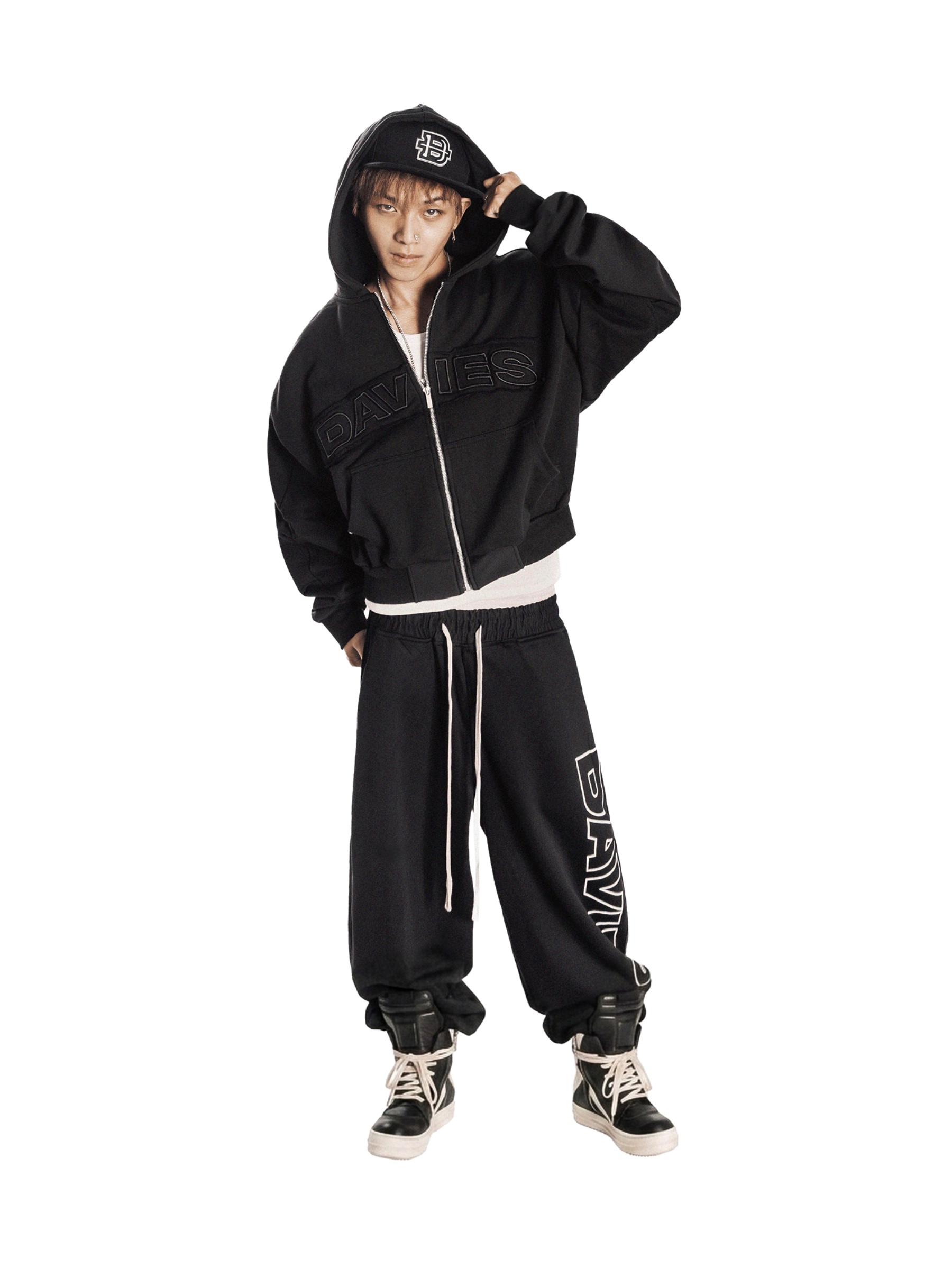 DSW Patchwork Hoodie Zip