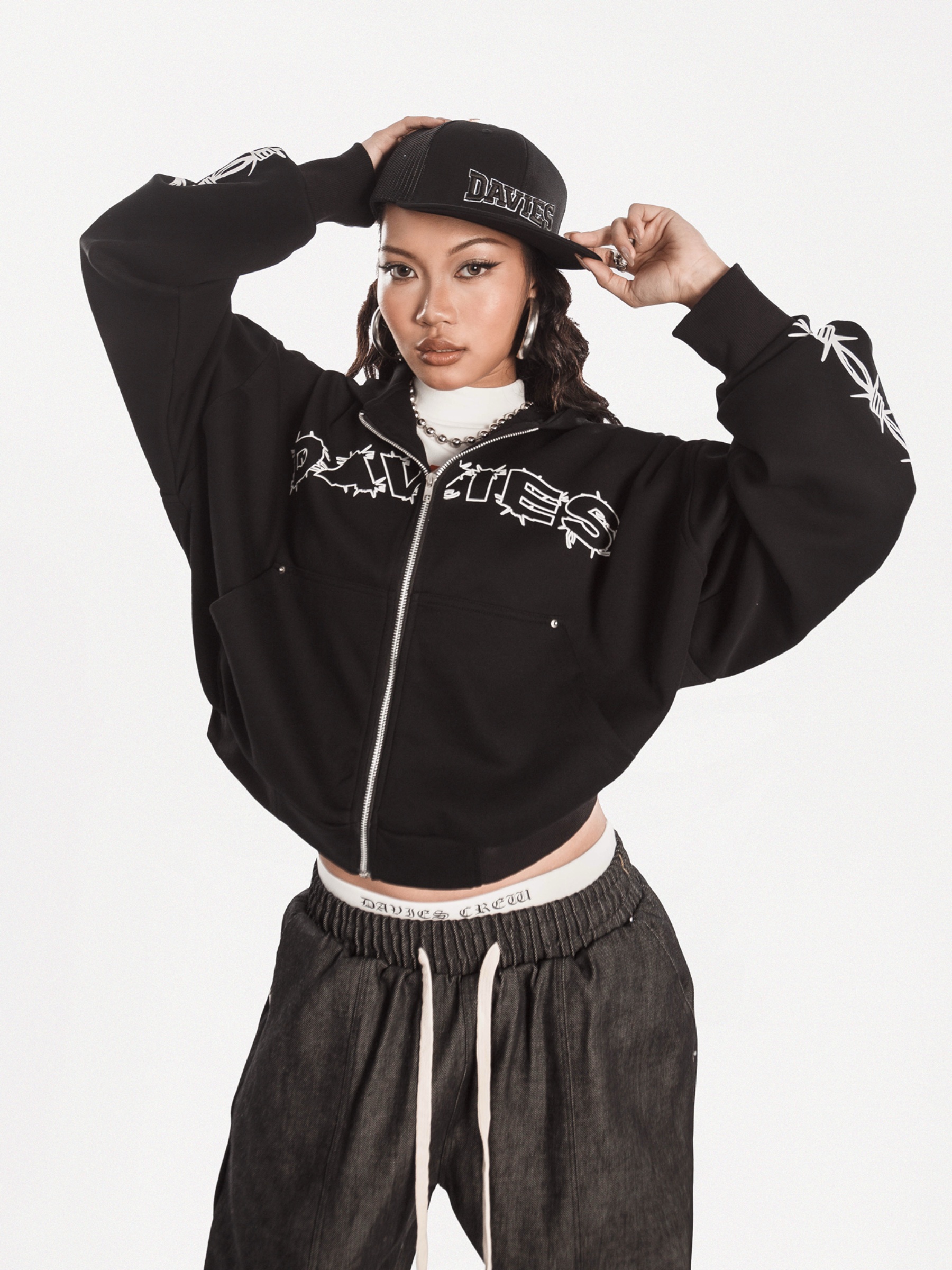 DSW Barbed Silence Hoodie Zip