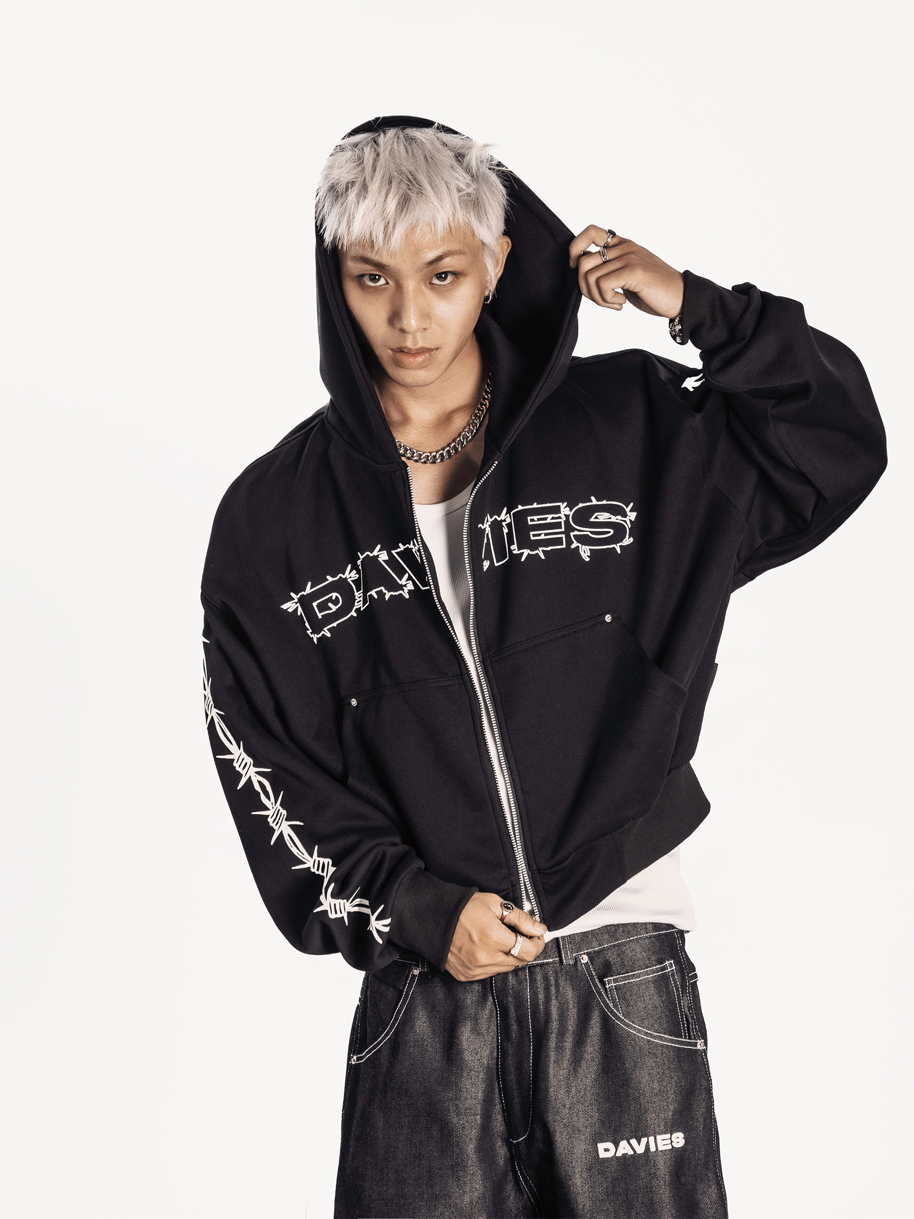 DSW Barbed Silence Hoodie Zip