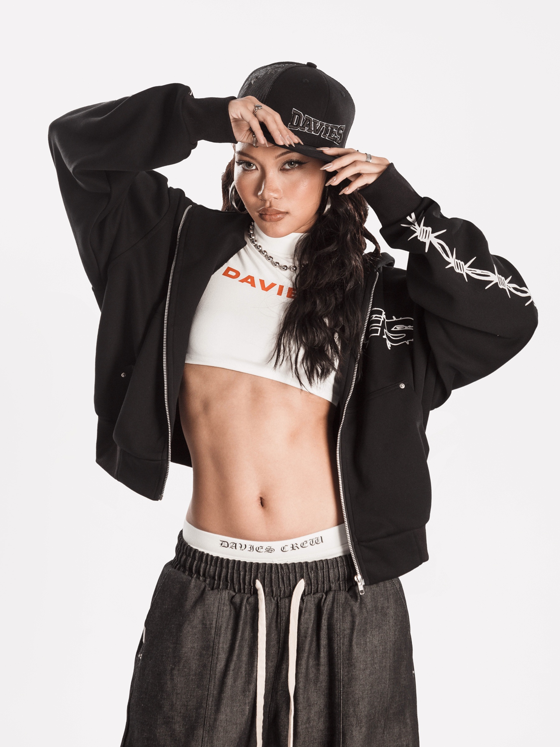 DSW Barbed Silence Hoodie Zip