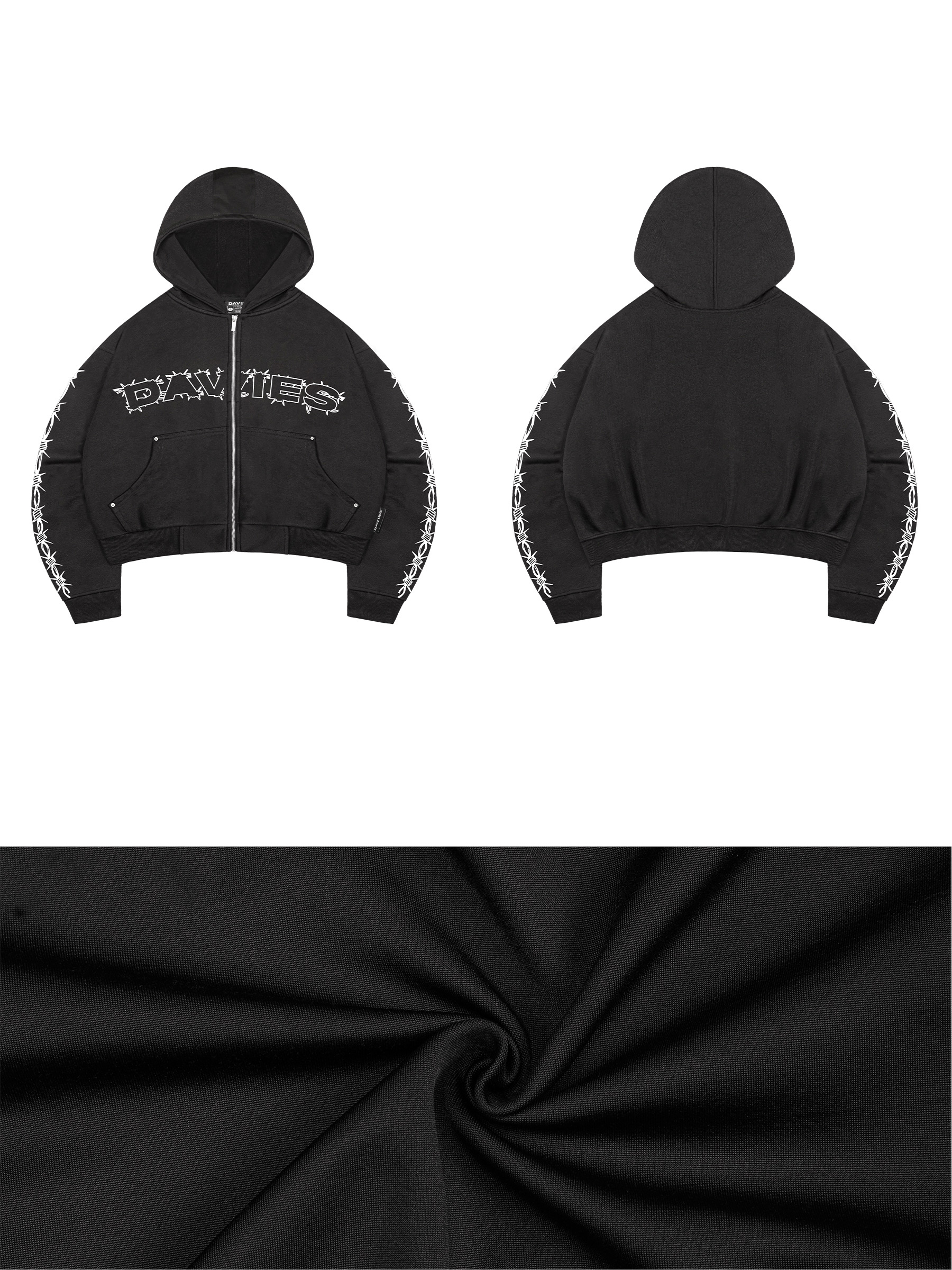 DSW Barbed Silence Hoodie Zip