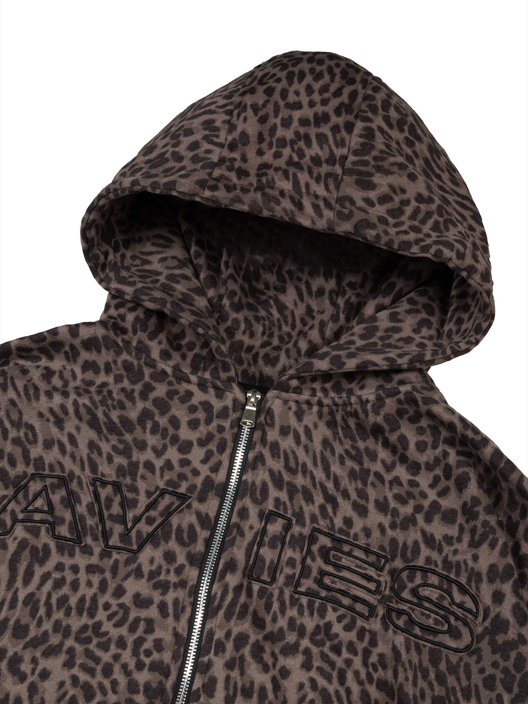 DSW Commando Hoodie Zip - Leopard