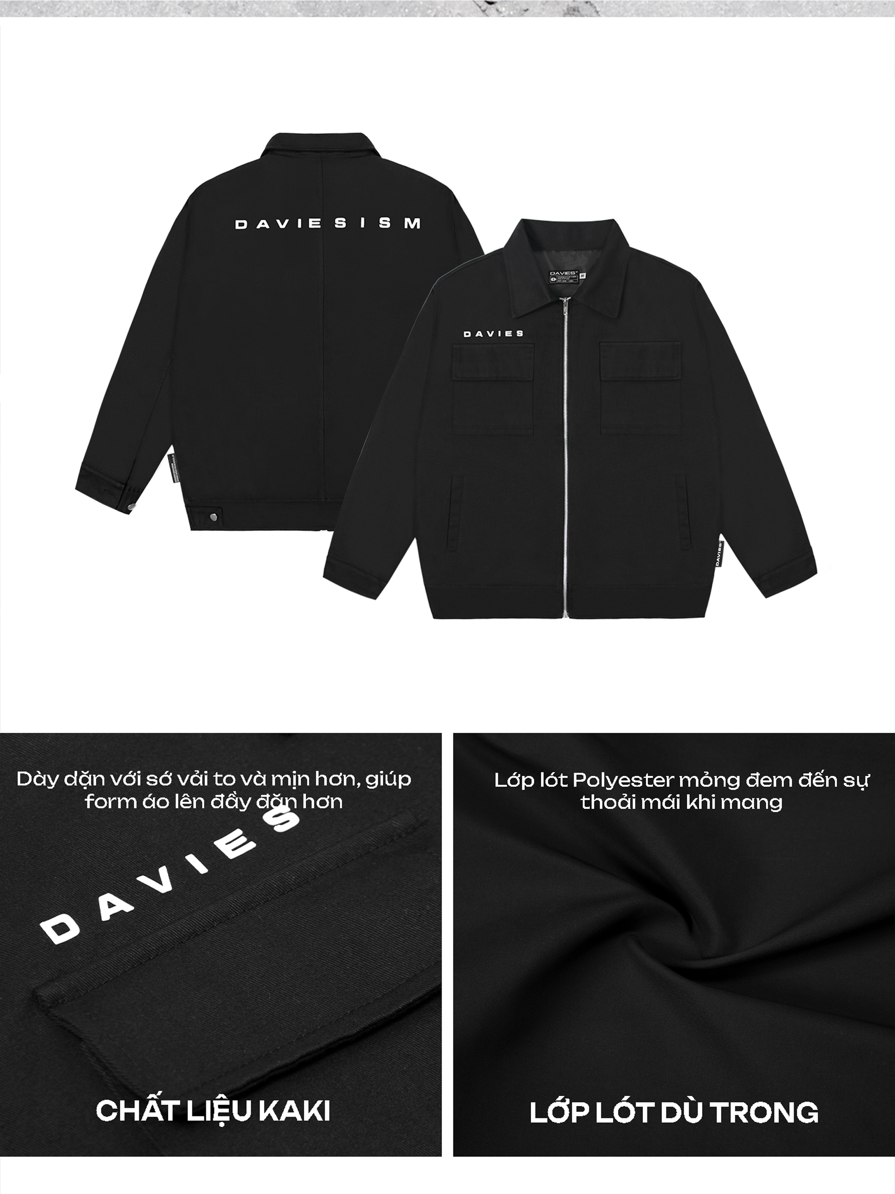 D30-AK6 Jacket Daviesism Classic SS22