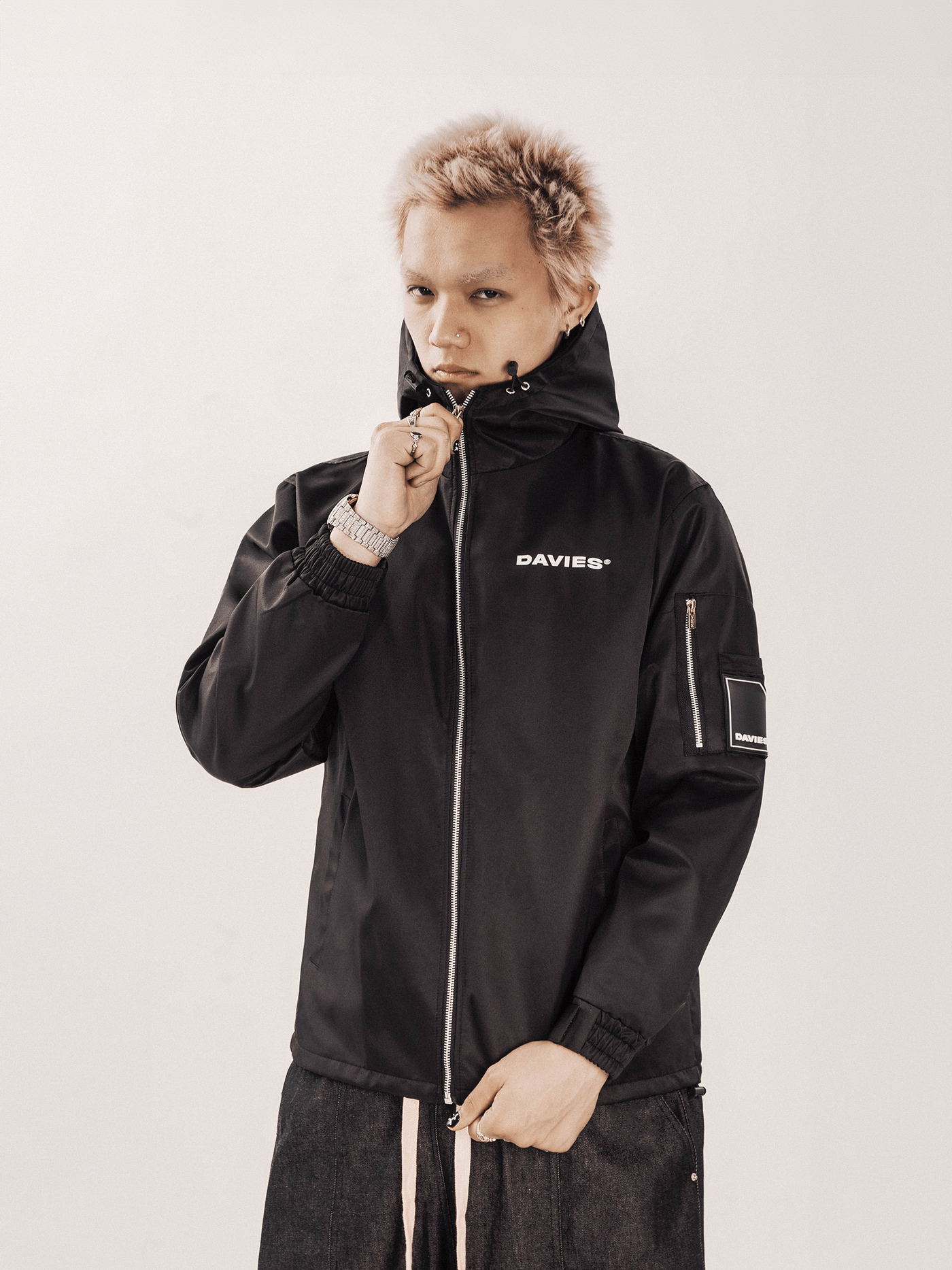 DSW Badge Hooded Jacket