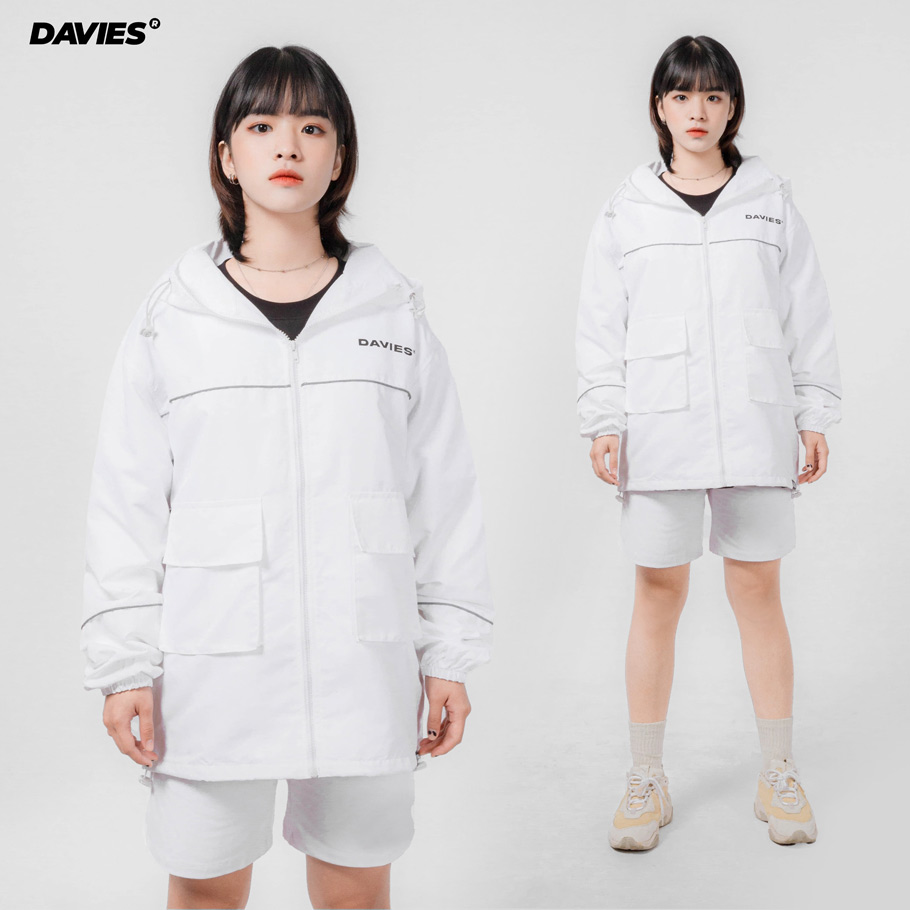 DSW Highlight Jacket-Trắng