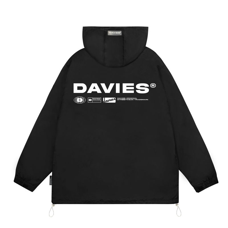 DSW Hooded Basic Jacket - Đen