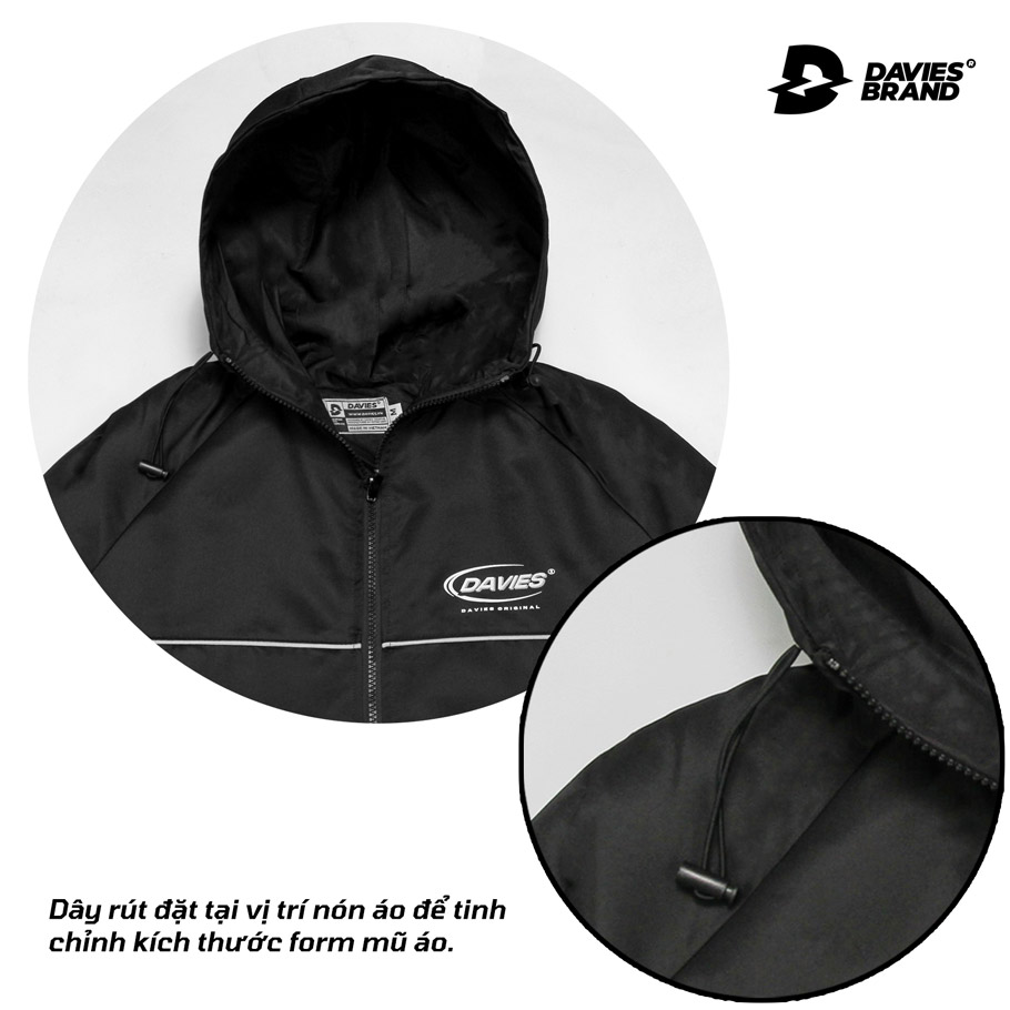 DSW Jacket Medal Reflective-Đen