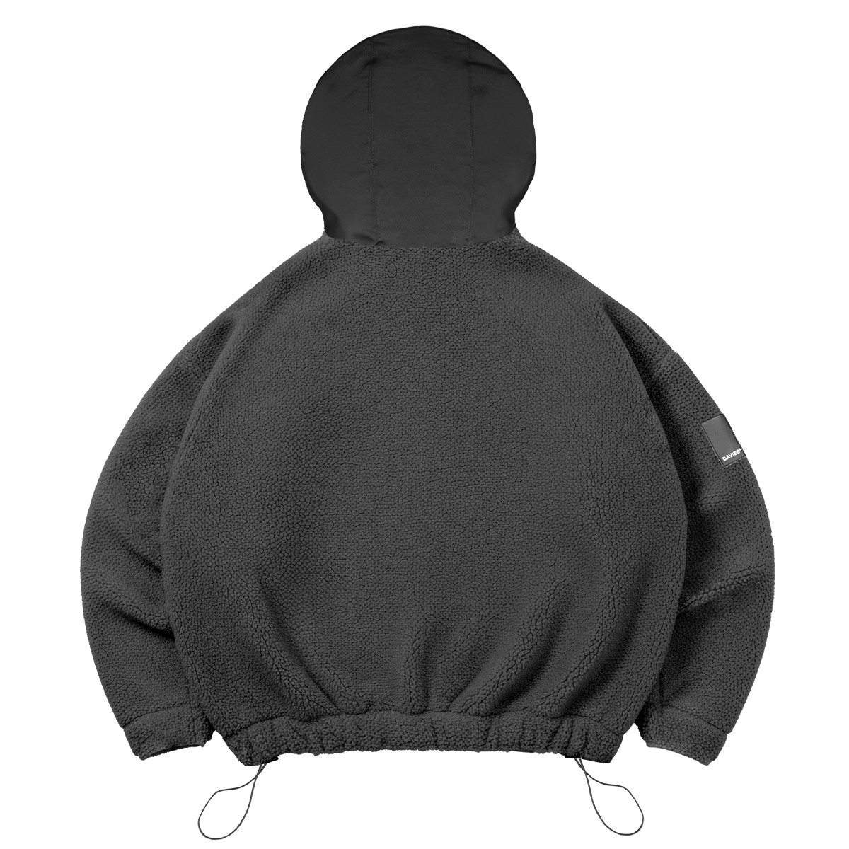 DSW Fleece Hooded Jacket - Xám