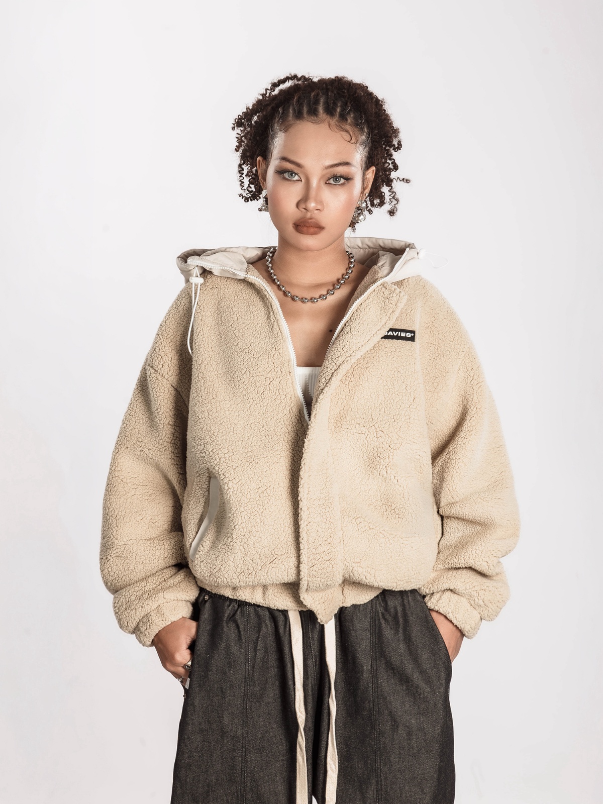 DSW Fleece Hooded Jacket