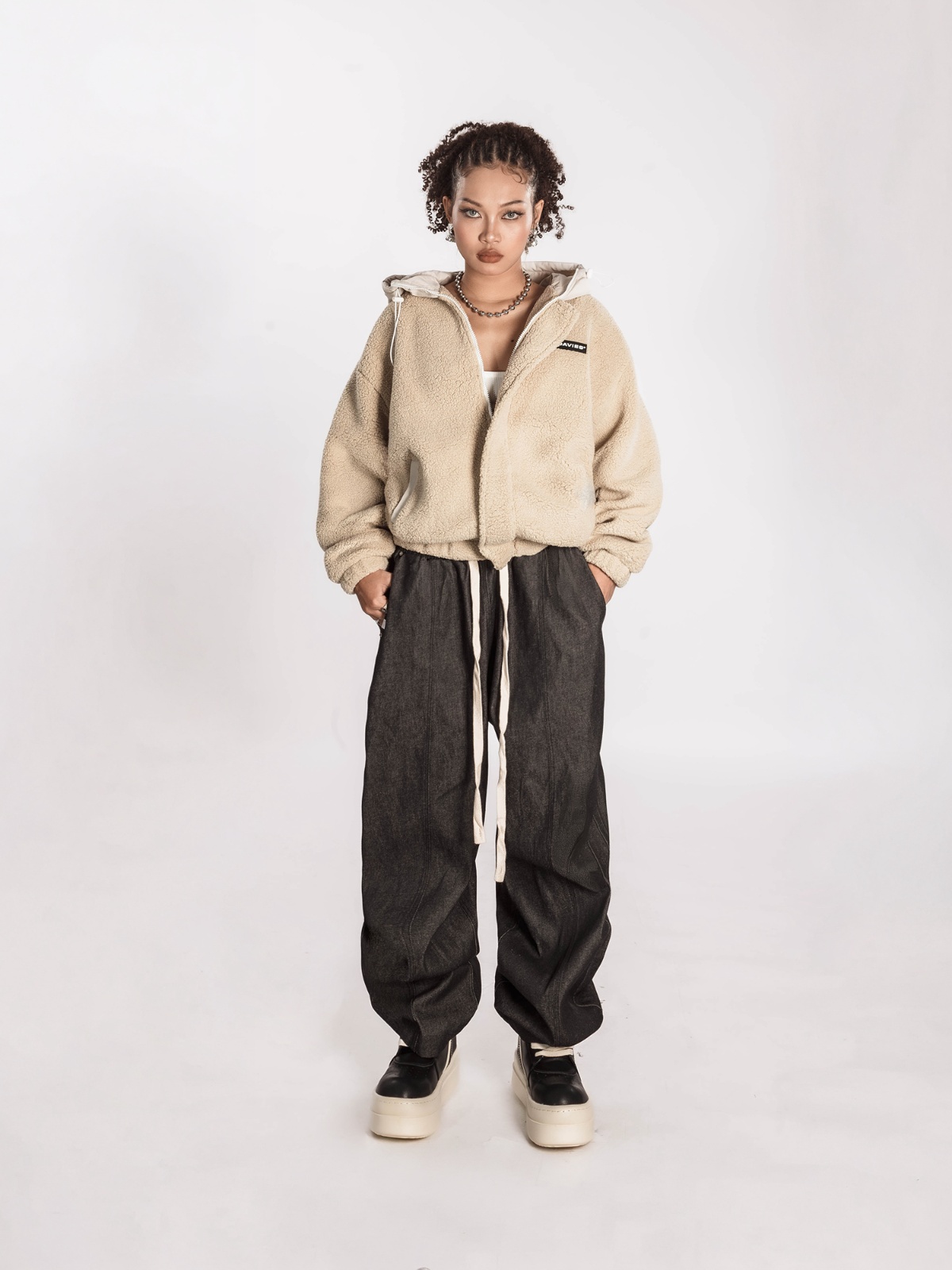 DSW Fleece Hooded Jacket