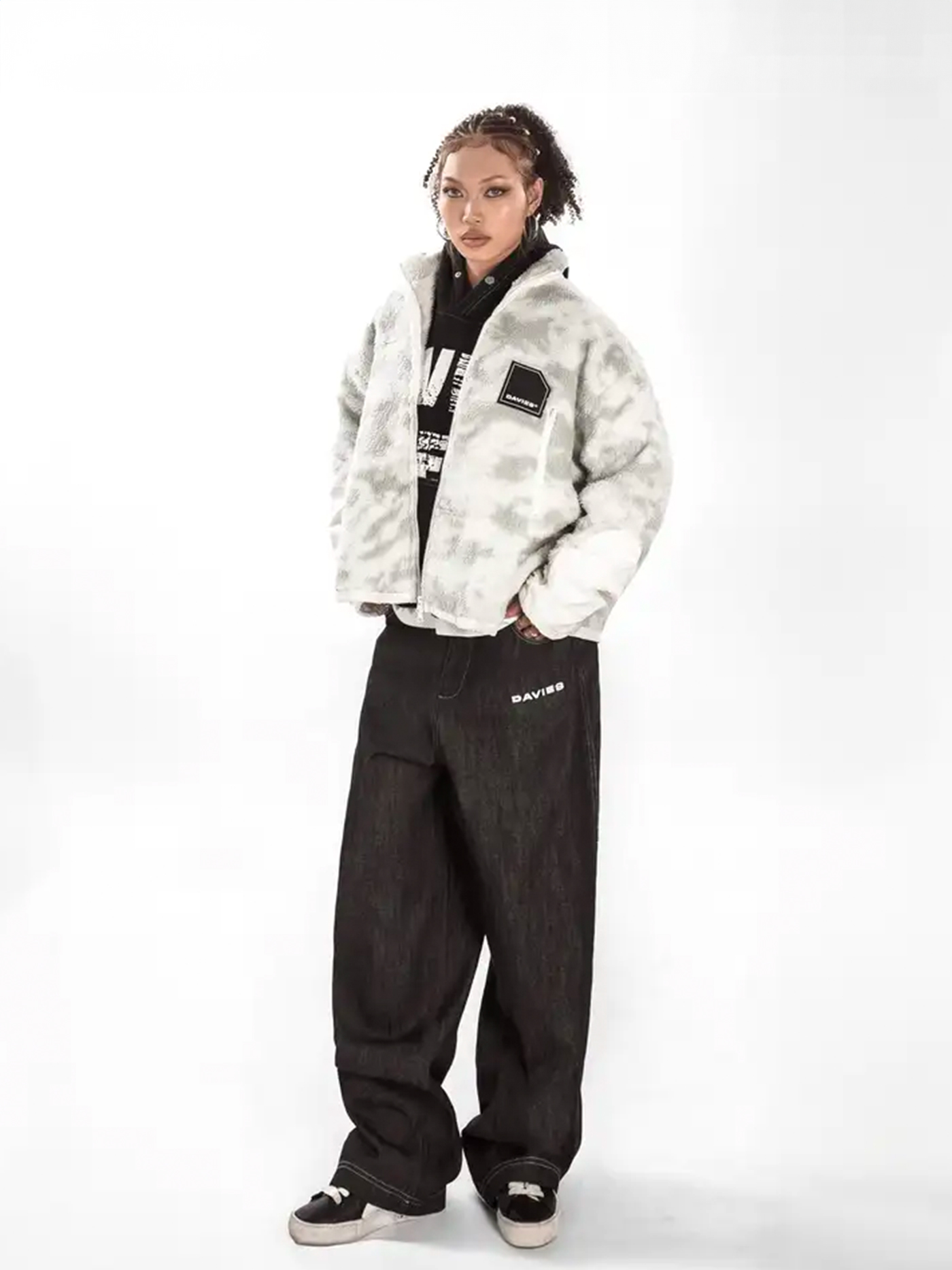 DSW Fleece Zip-Up Jacket