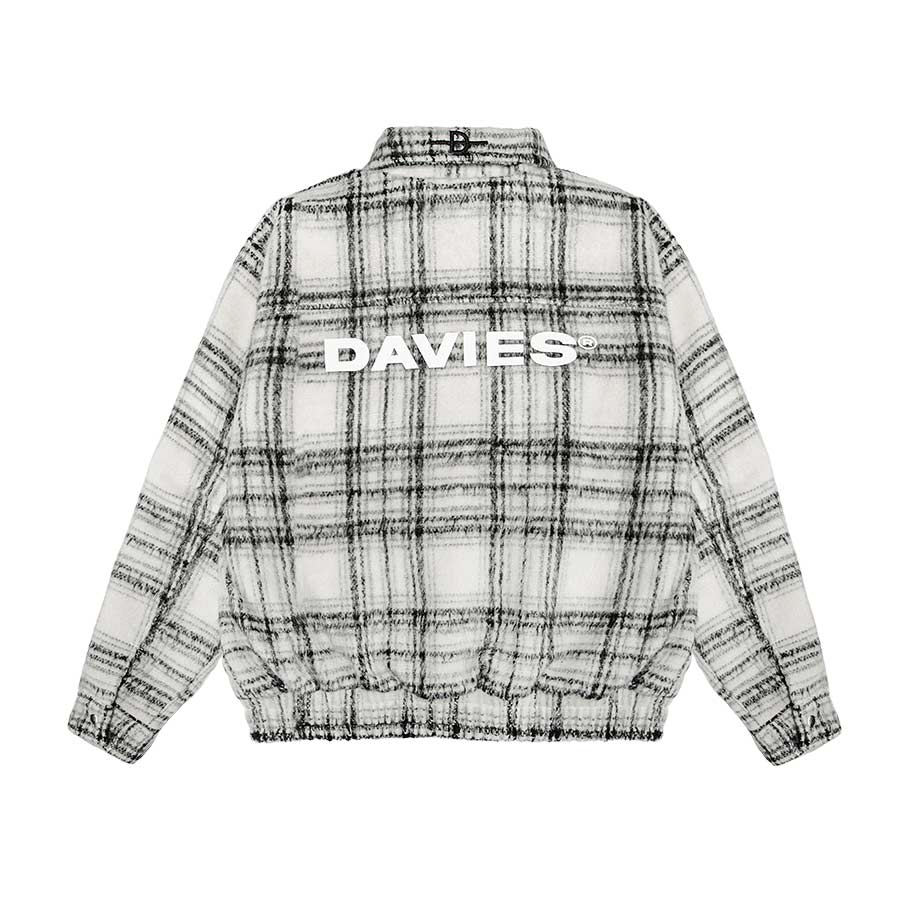 DSW Flannel Double Zip Boxy Jacket