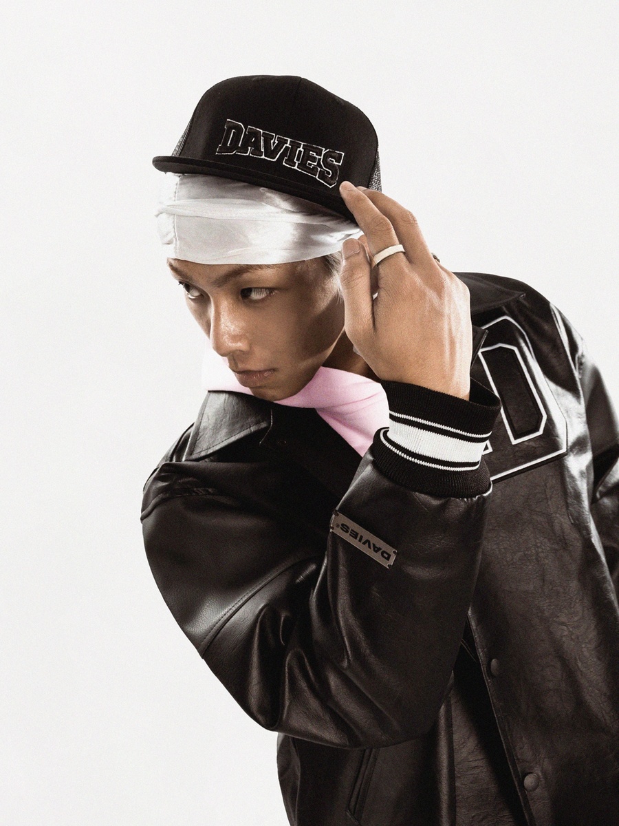 DSW BMG Leather Varsity Jacket