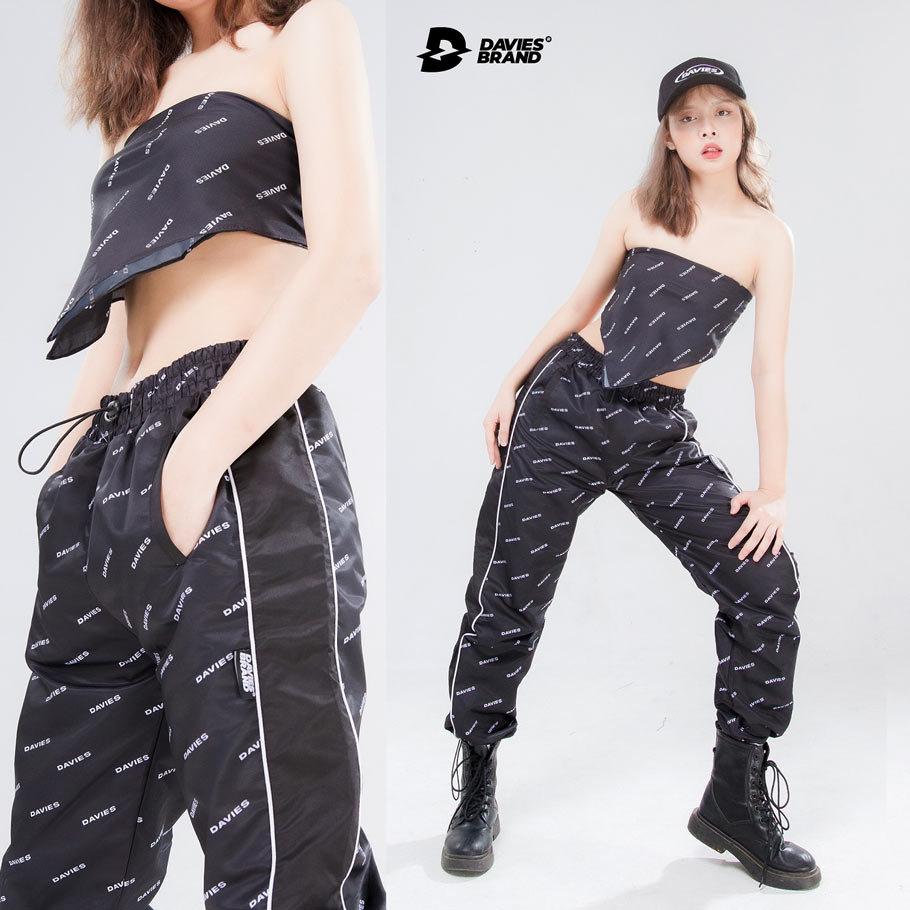 D16-Q1 Triped Line Pant Flex