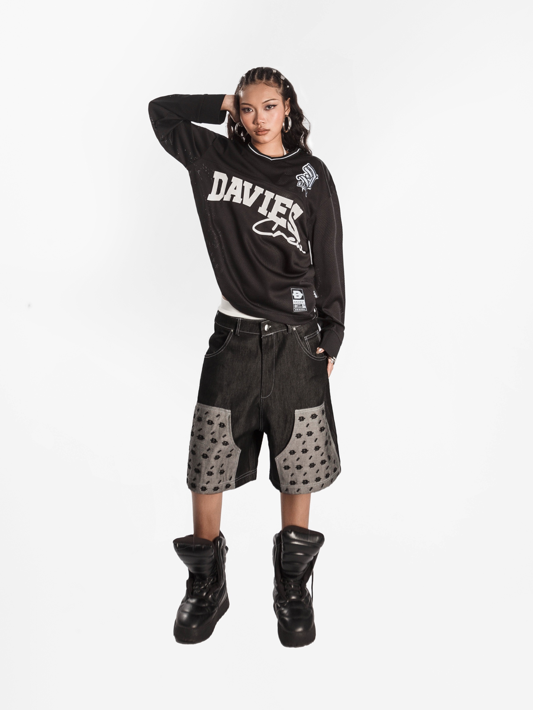 DSW Crew Jersey Long Sleeve Tee