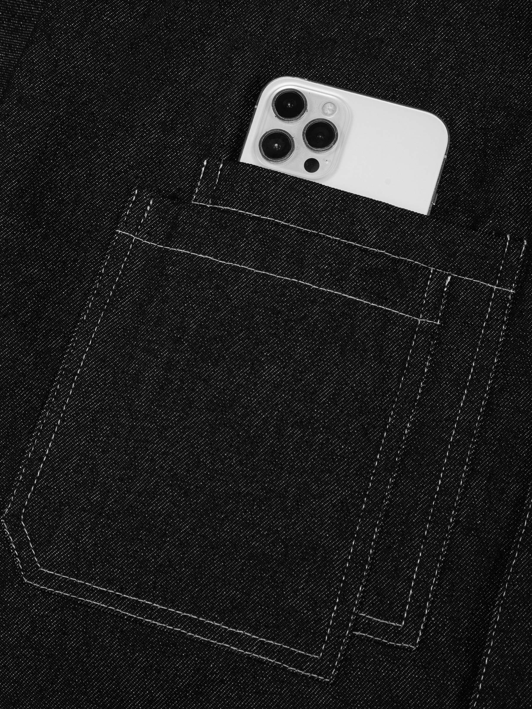 DSW Double Patch Denim Shirt