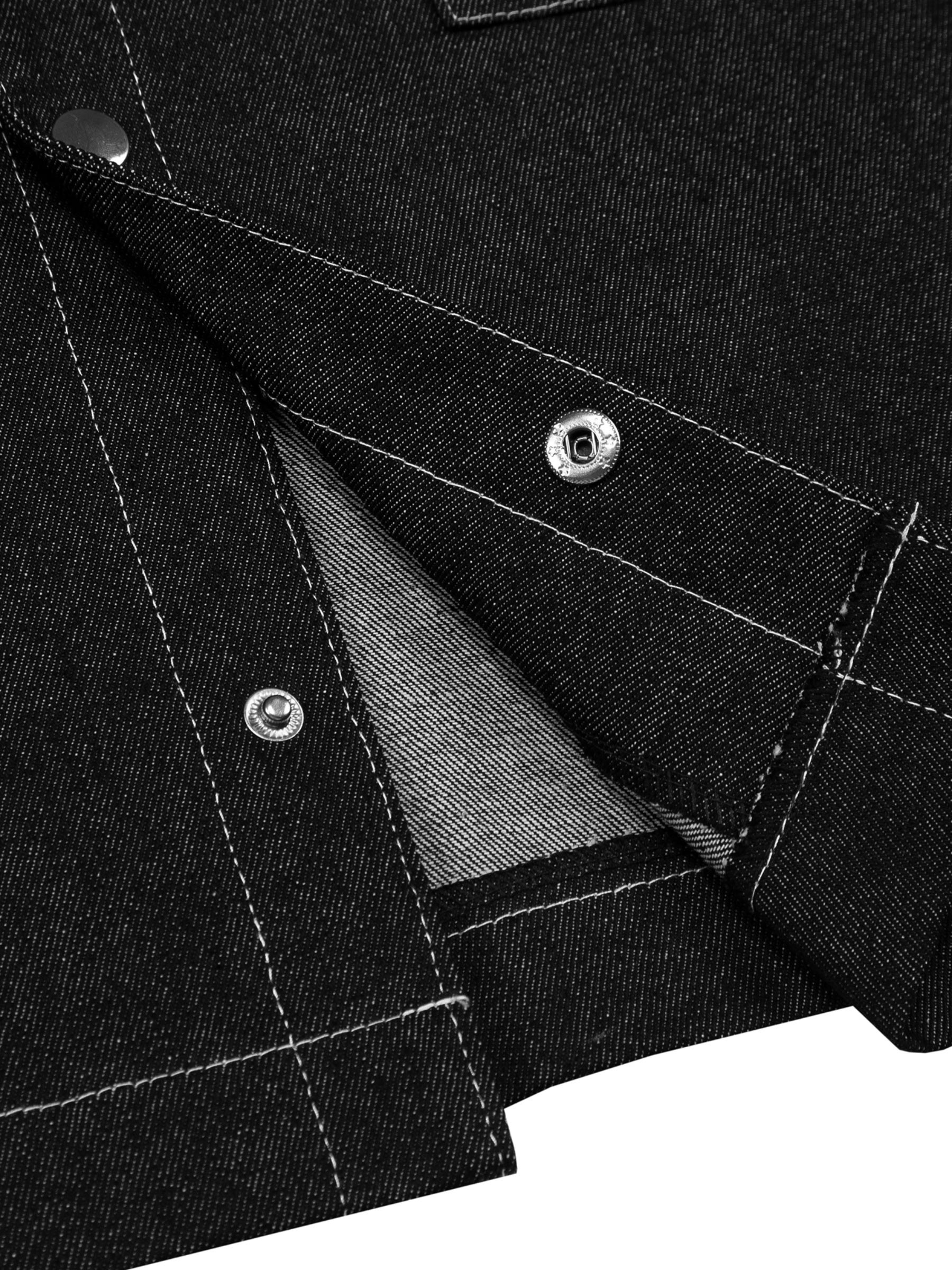 DSW Double Patch Denim Shirt