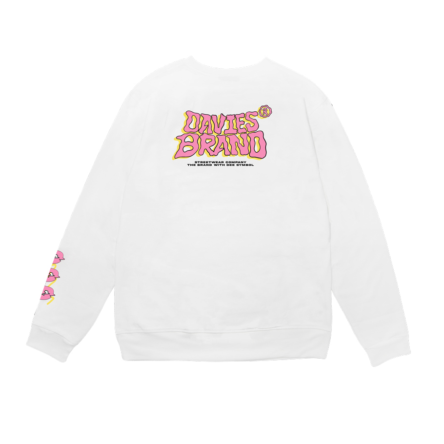 DSS Sweater Pink Logo