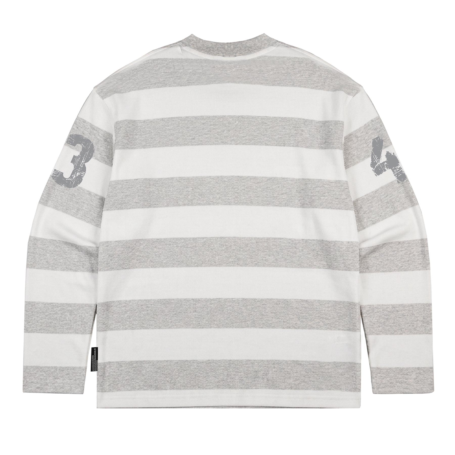 DSW Striped Rib Long Sleeve Tee