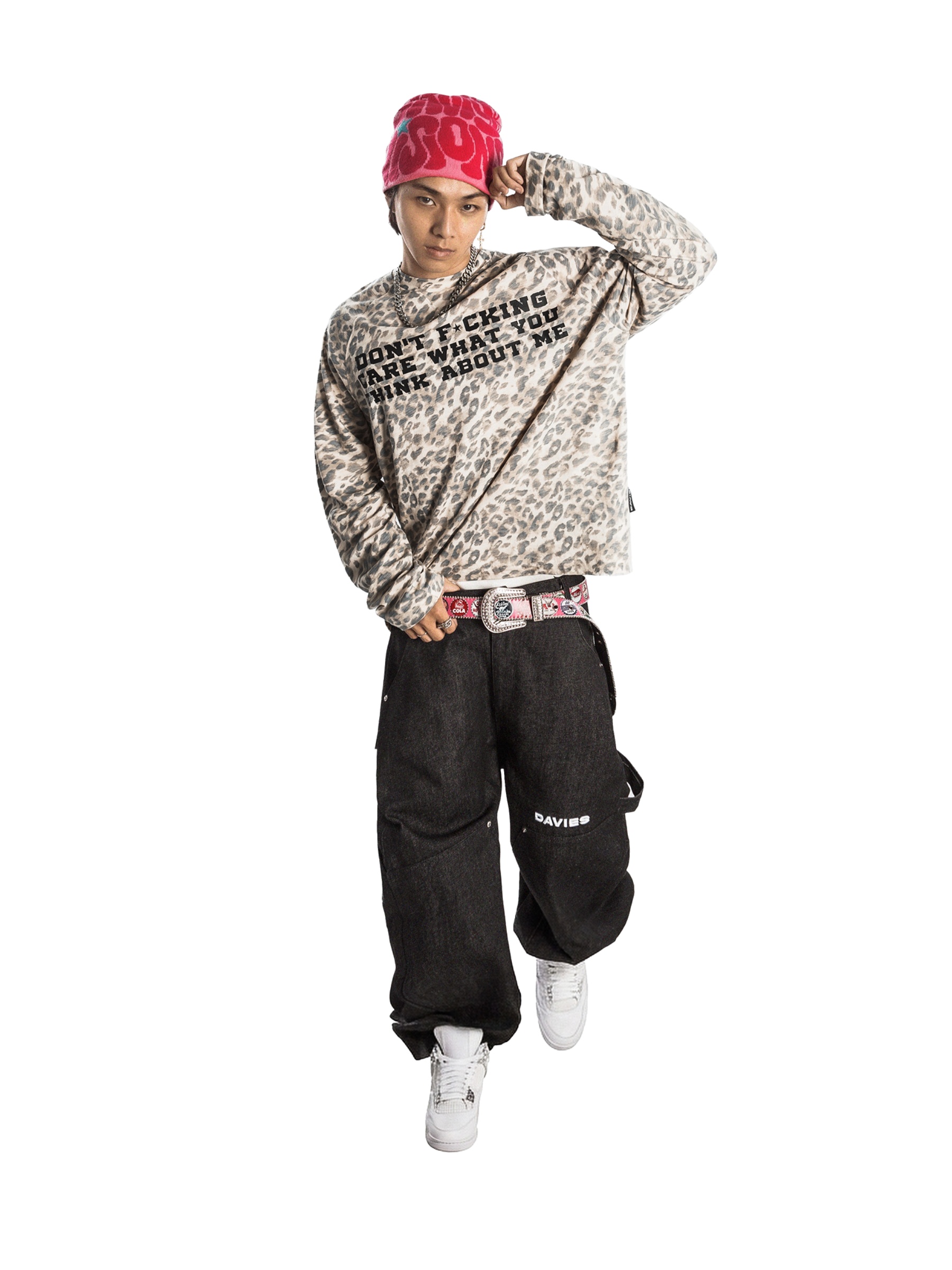 DSW Textured Slub Raglan Long Sleeve Tee - Camo