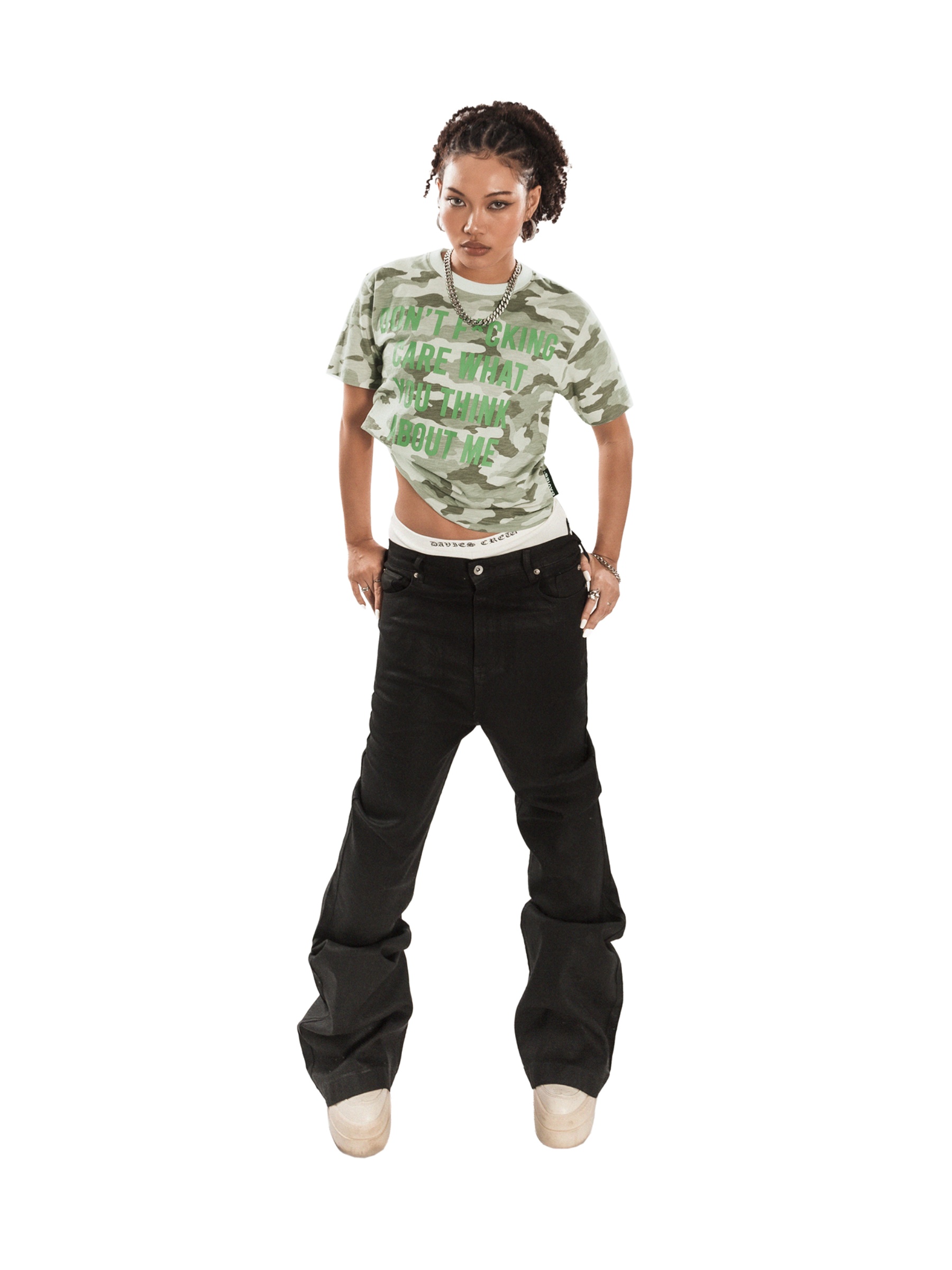 DSW Textured Slub Tee - Camo