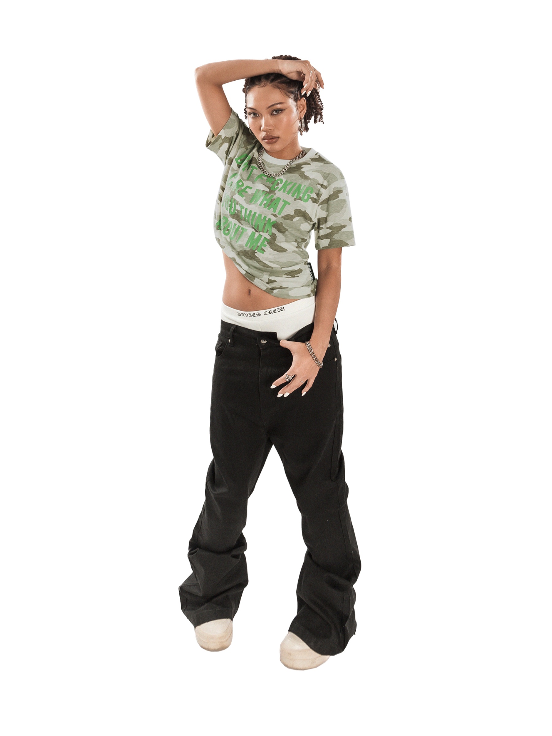 DSW Textured Slub Tee - Camo