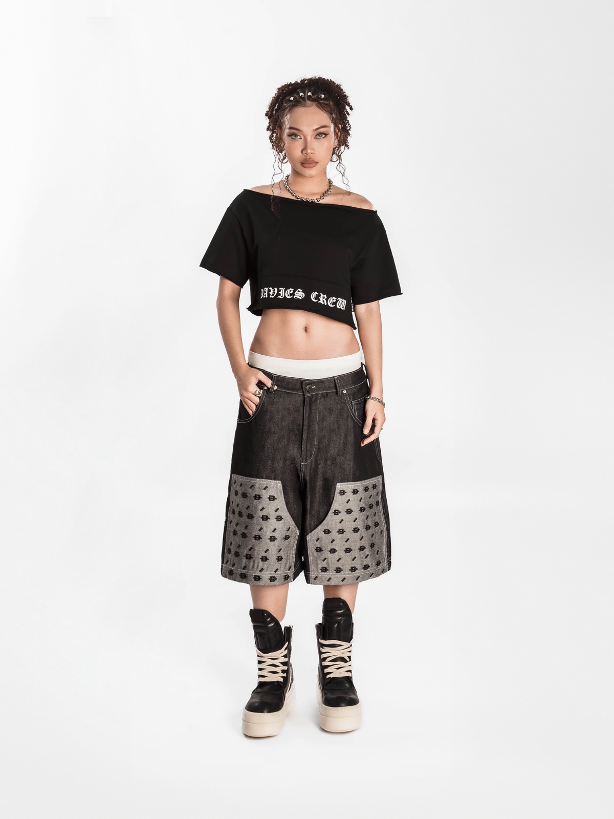 DSS Legacy Croptop - Đen
