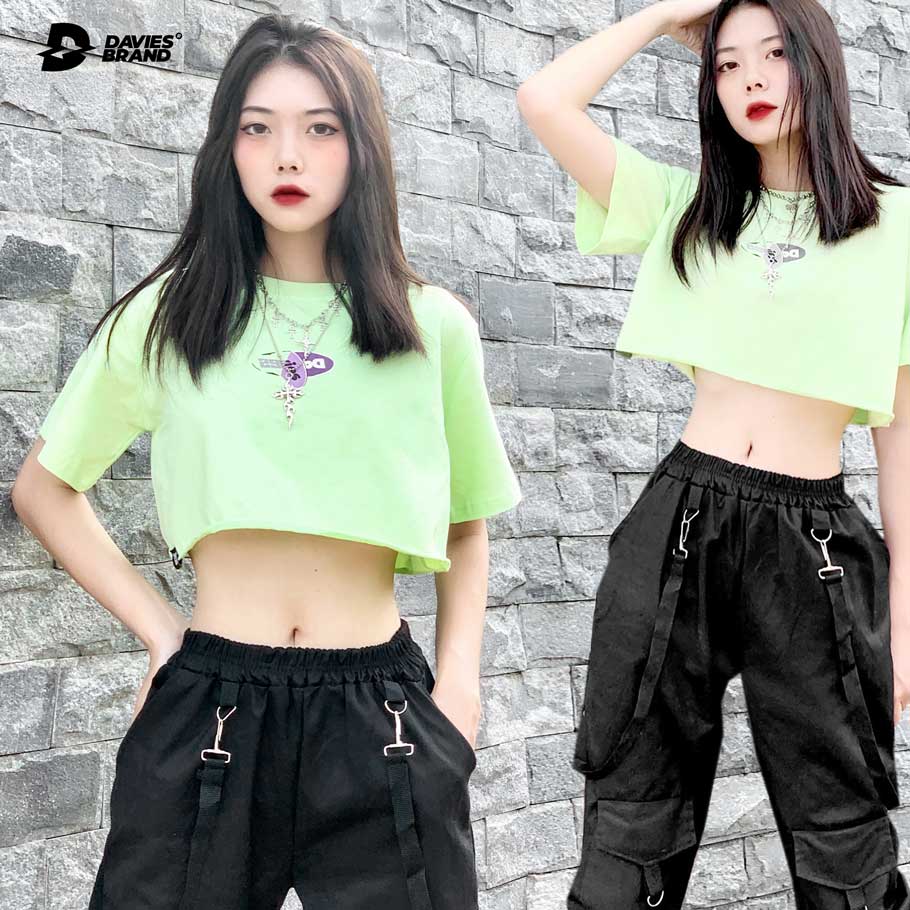 D08-T34 Croptop Basic Logo SS2