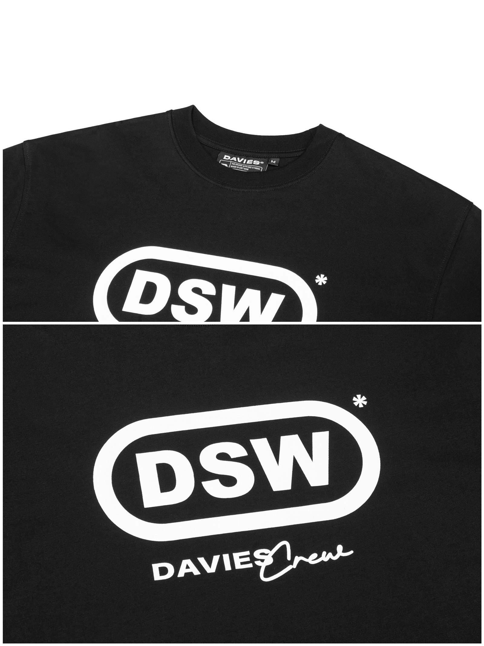 DSW Cipher Tee - Trắng
