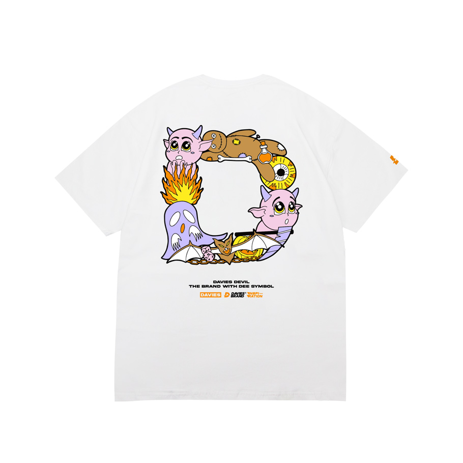 Áo thun nữ form rộng local brand Davies - D Cartoon Tee. DAVIES BRAND ® Áo thun nữ form rộng local brand Davies - D Cartoon Tee. DAVIES BRAND ®
