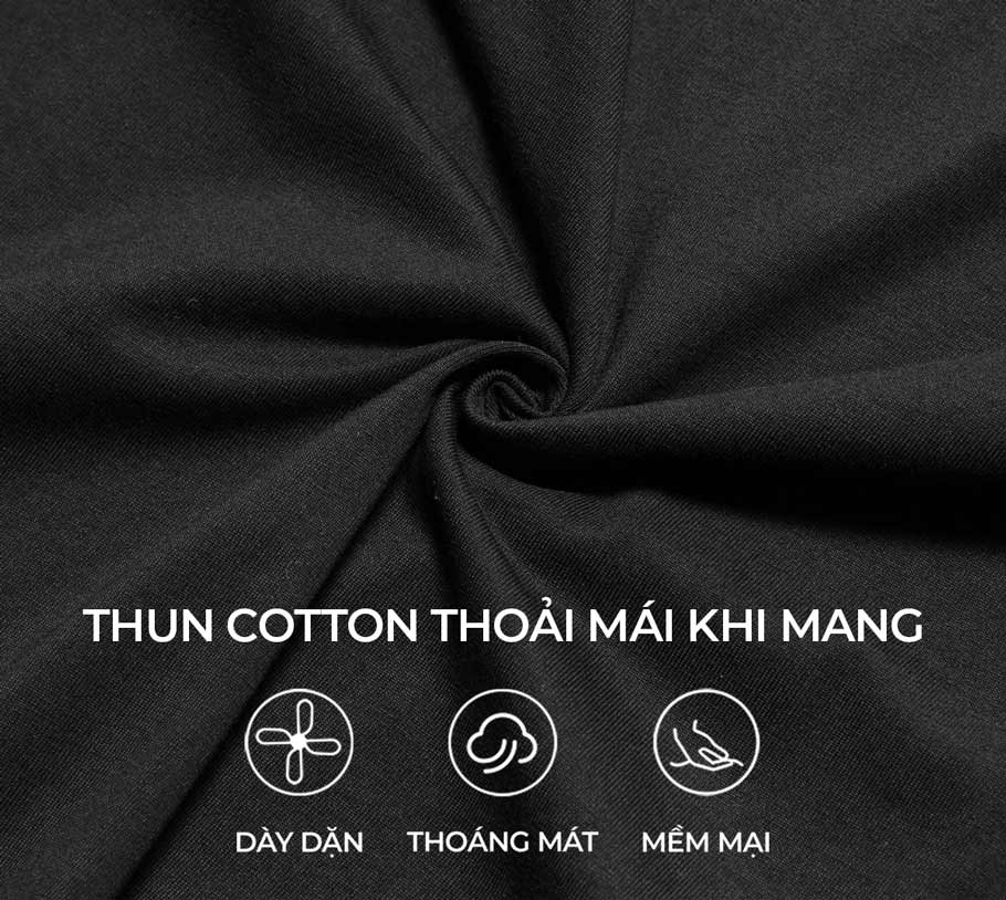 áo thun local brand đẹp màu đen form rộng tay lỡ