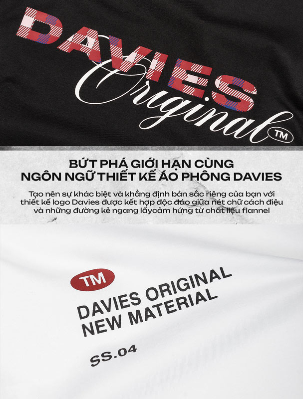 DSW Tee Flannel Type Logo