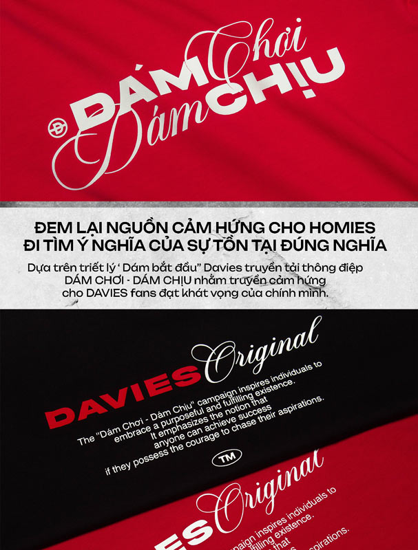 DSW Tee "Dám chơi - Dám chịu"