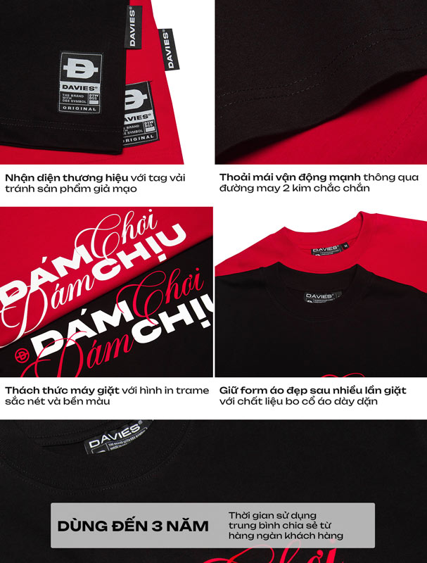 DSW Tee "Dám chơi - Dám chịu"