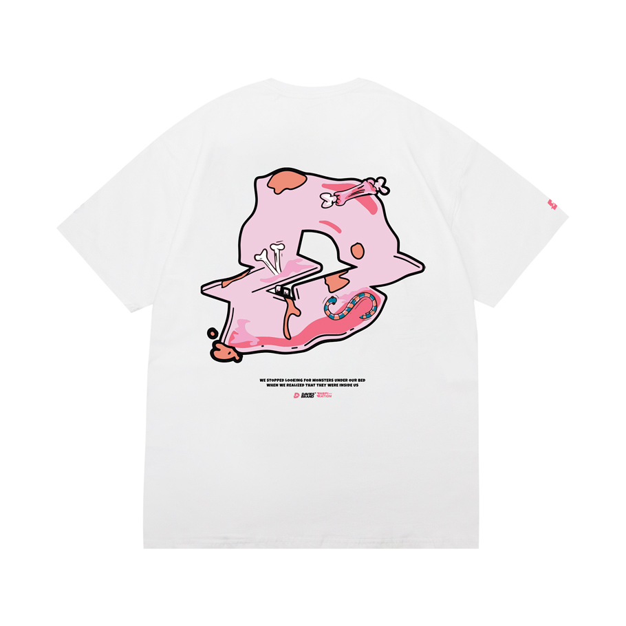 DSS Tee Monster Inside-White