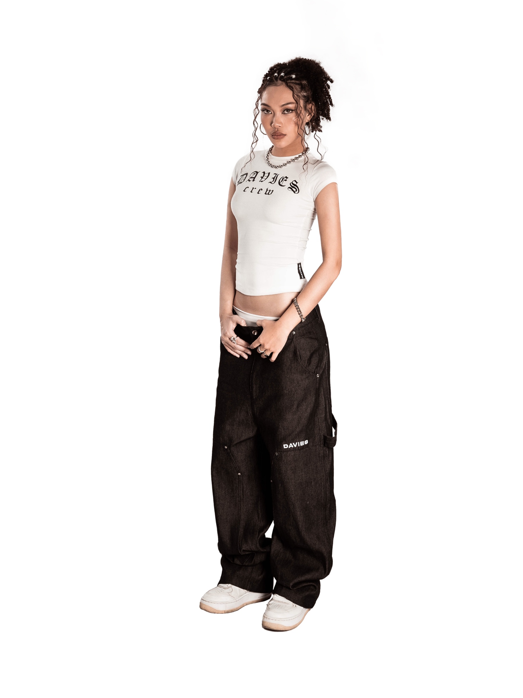 DSS Gothic Crew Top - Trắng