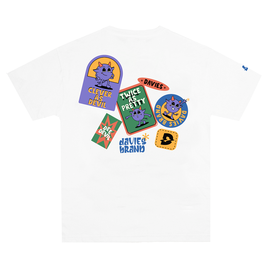 DSS Tee Devil Sticker