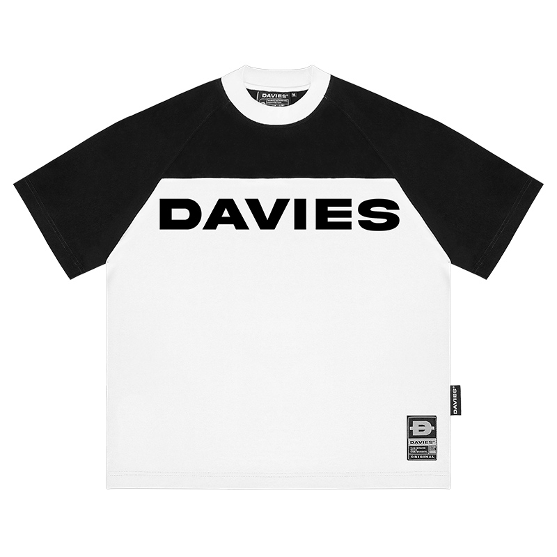 áo thun raglan nam nữ local brand form rộng Davies