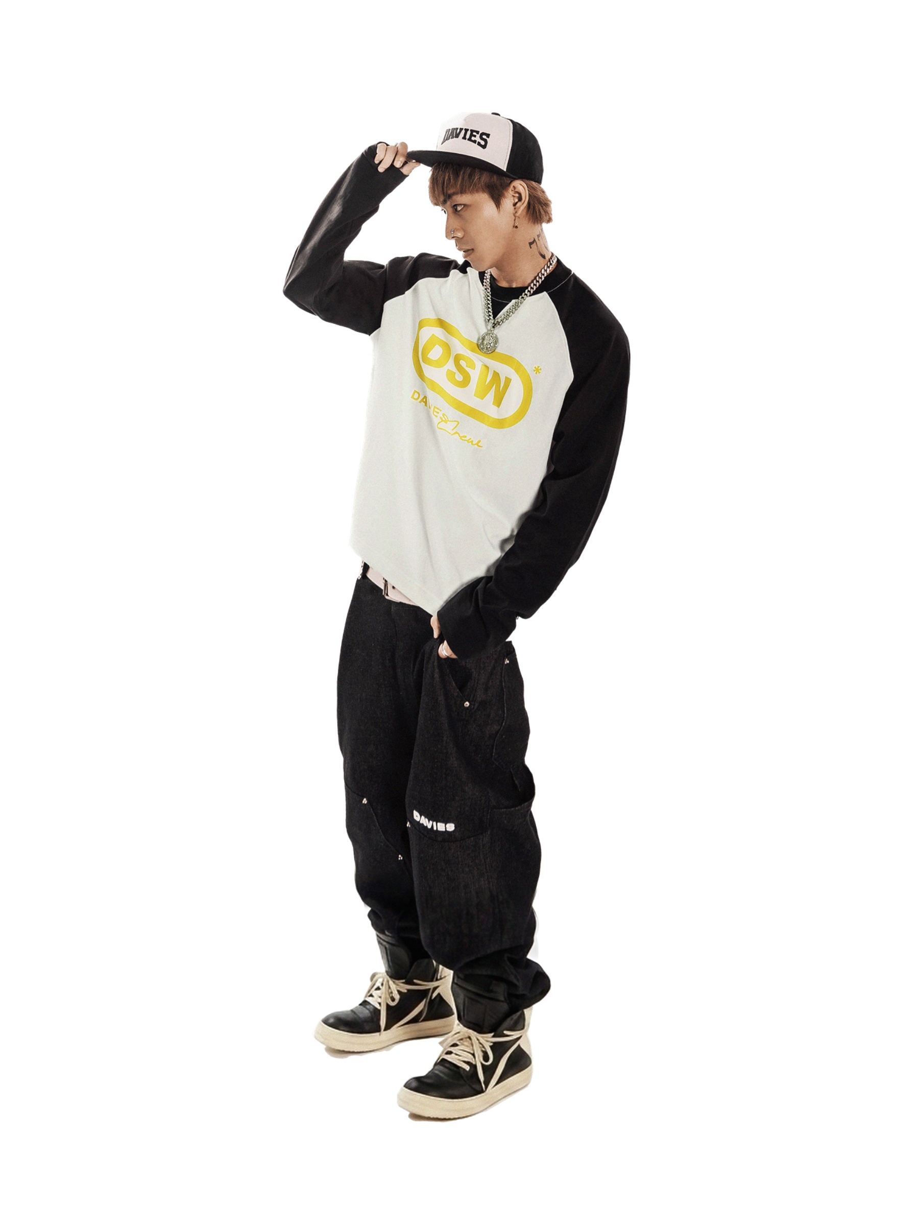 DSW Eclipse Raglan Long Sleeve Tee