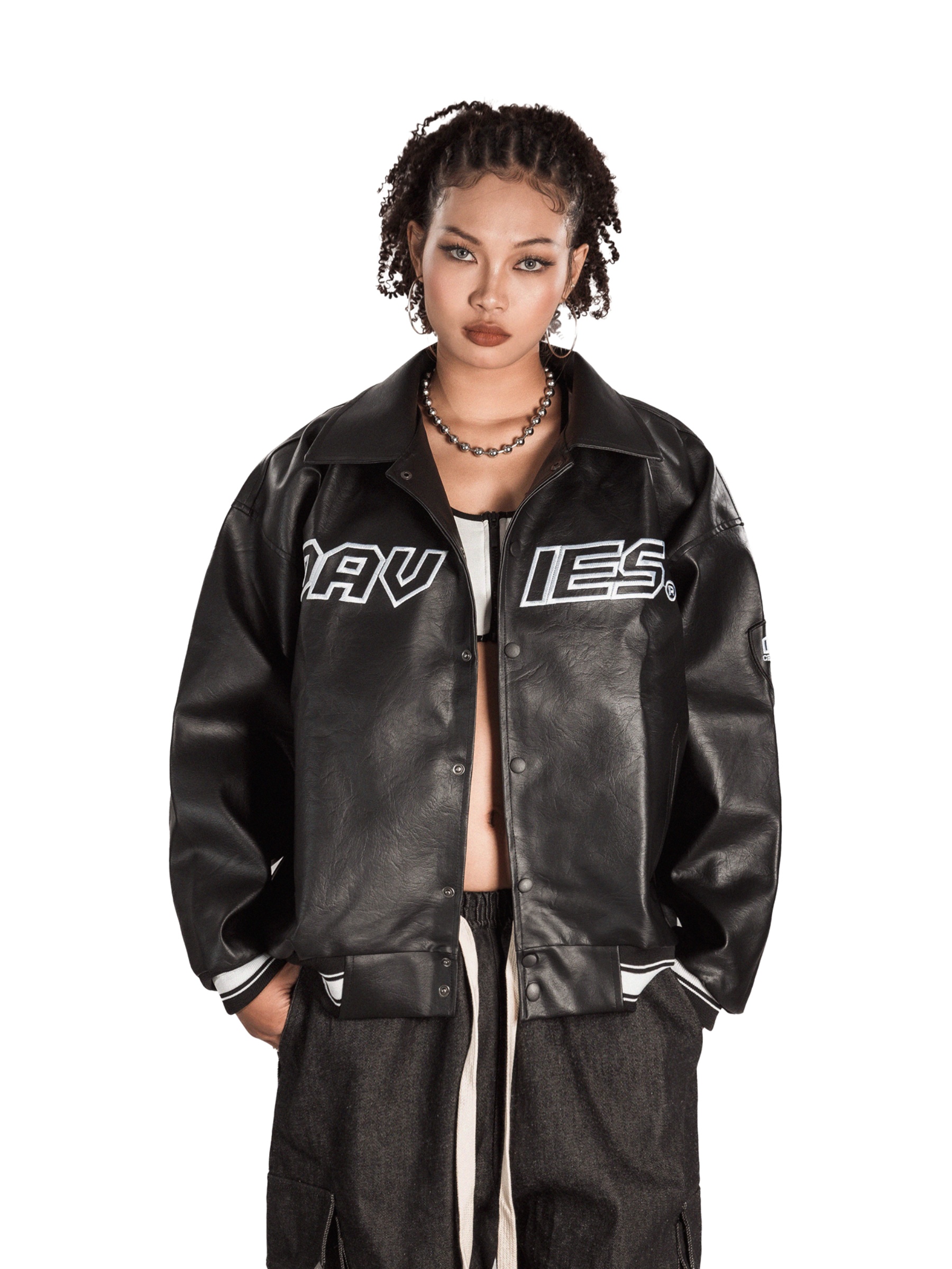 DSW Varsity Leather Jacket