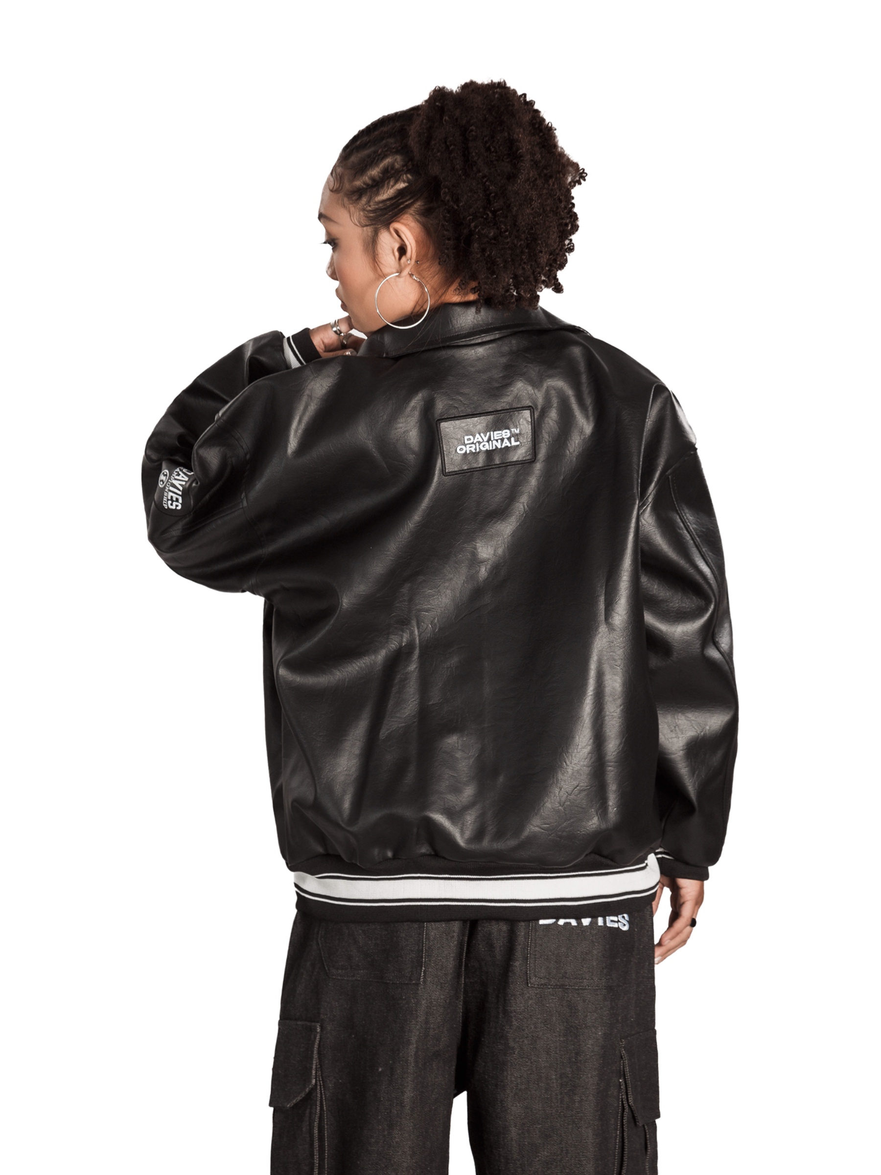 DSW Varsity Leather Jacket