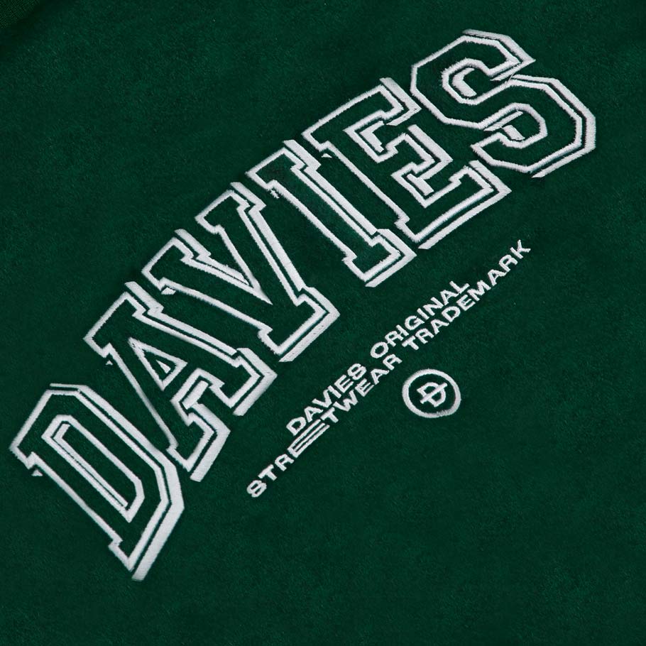 DSW Green Bomber Varsity Jacket