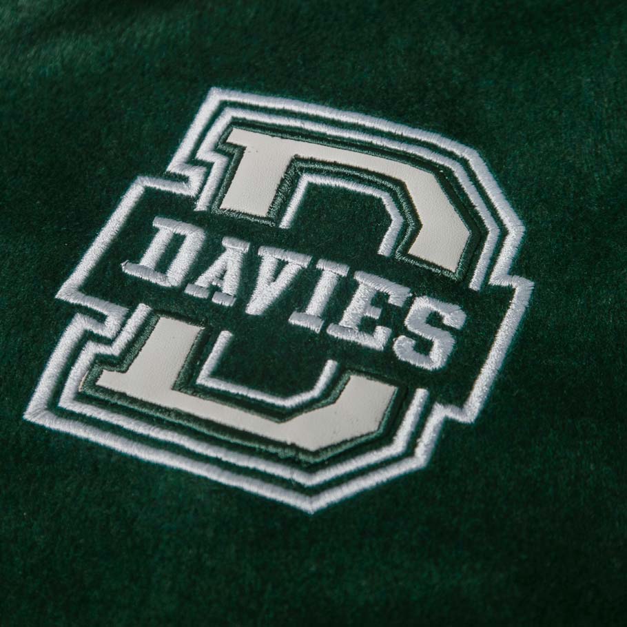 DSW Green Bomber Varsity Jacket