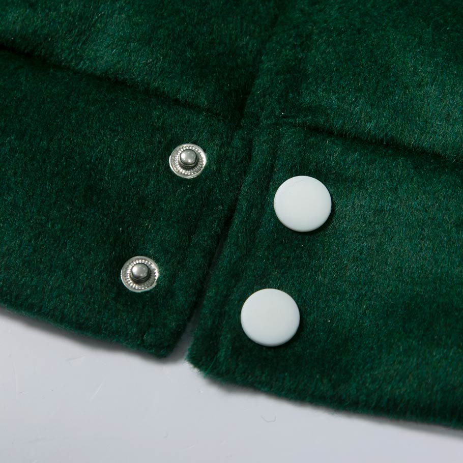 DSW Green Bomber Varsity Jacket