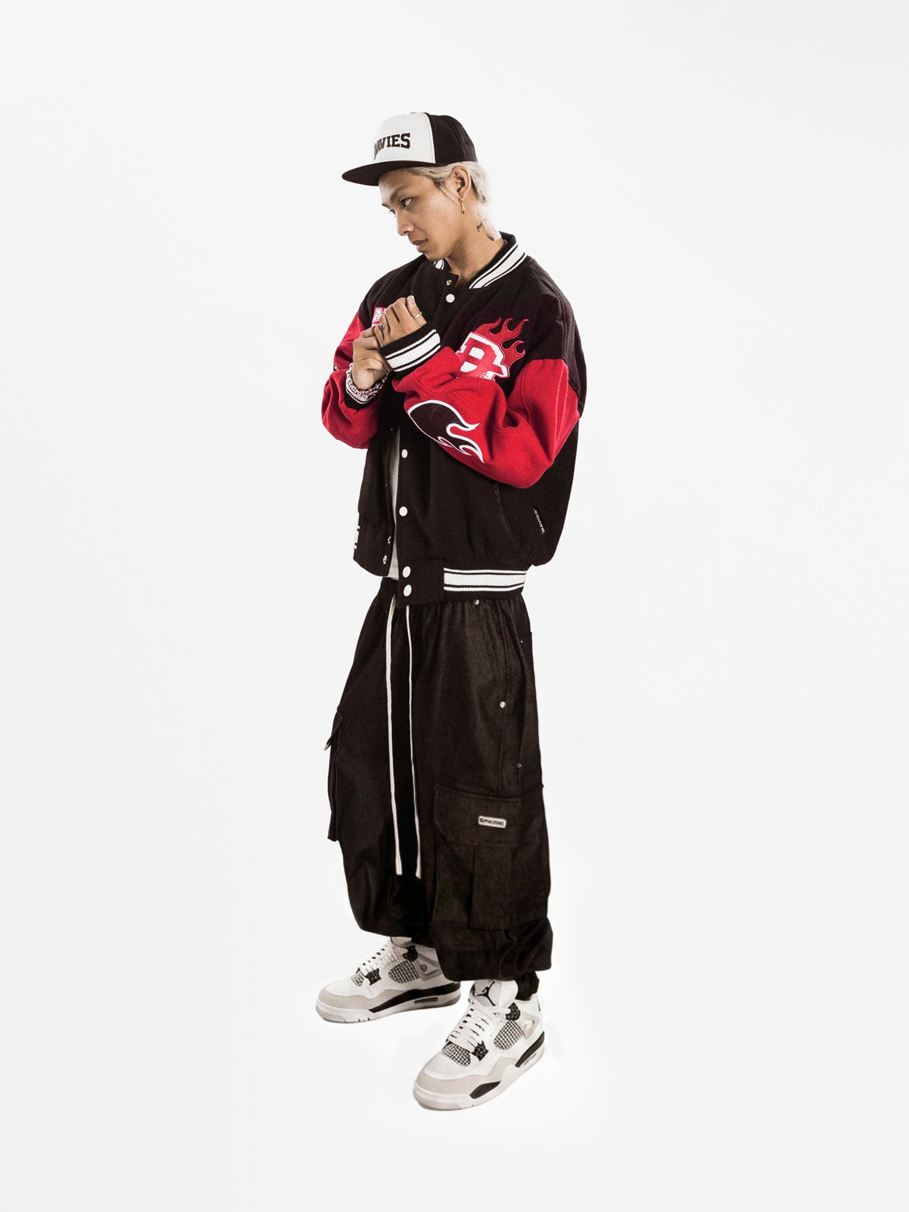 DSW Camping Club Bomber Varsity Jacket