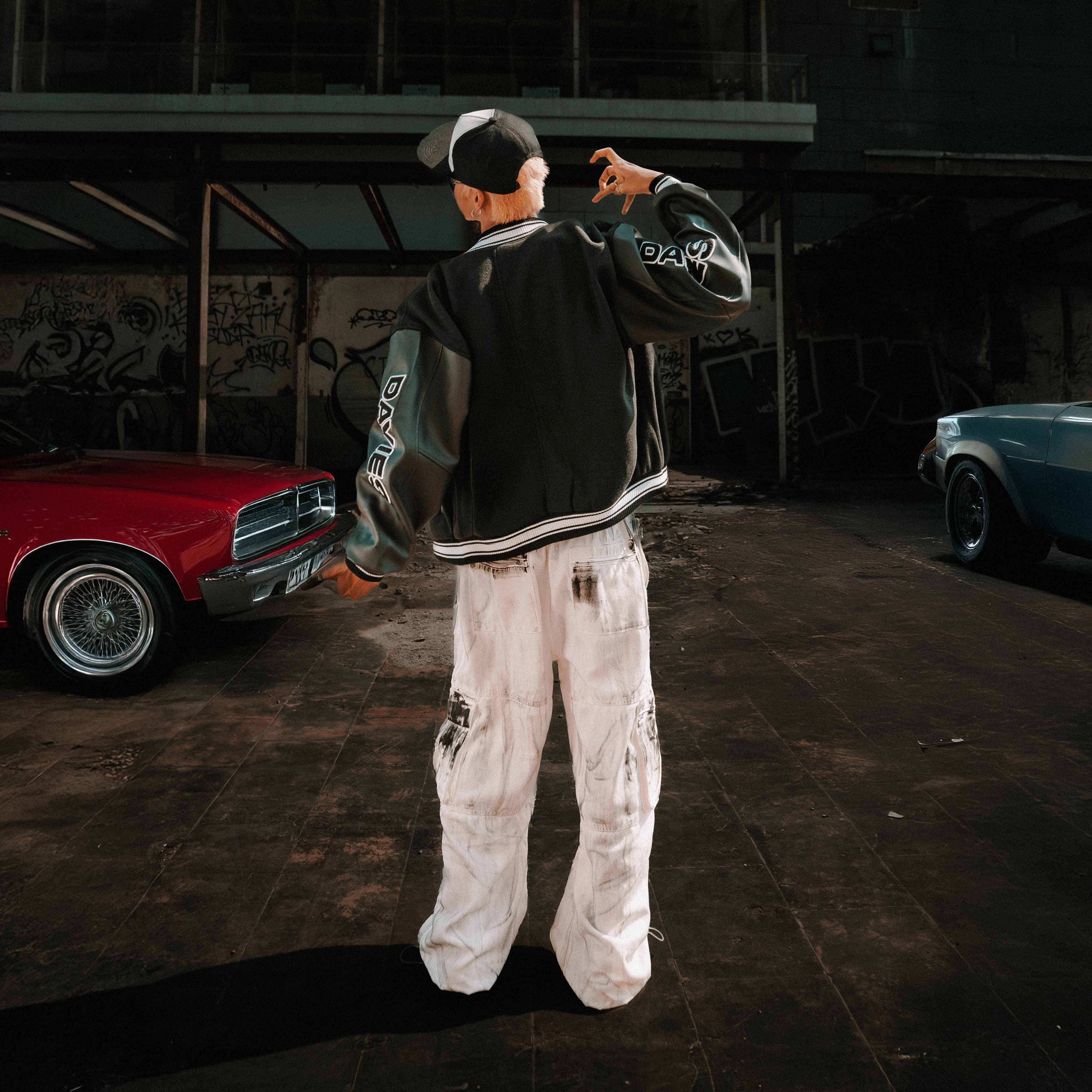 DSW Statement Bomber Varsity Jacket