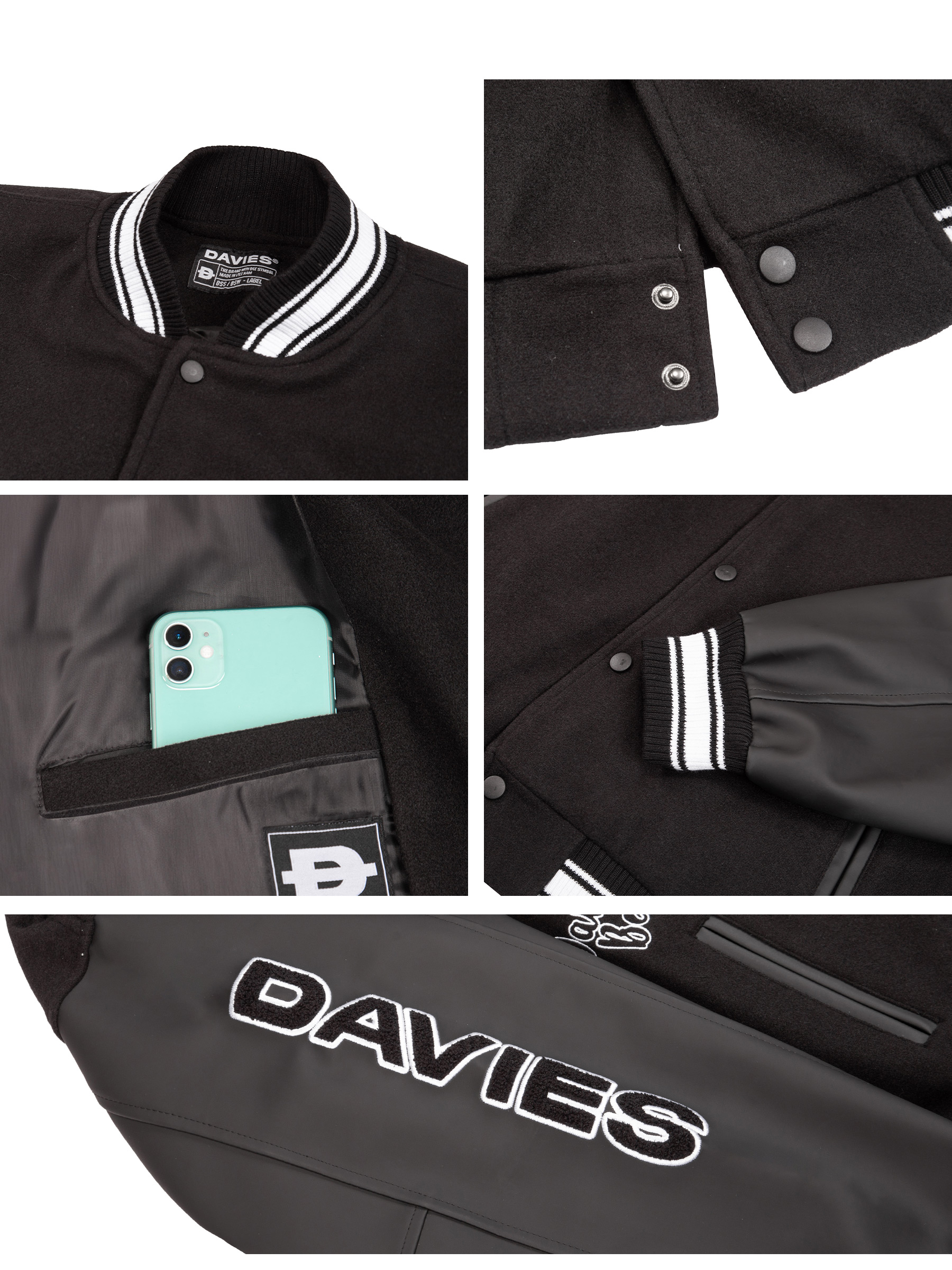 DSW Statement Bomber Varsity Jacket