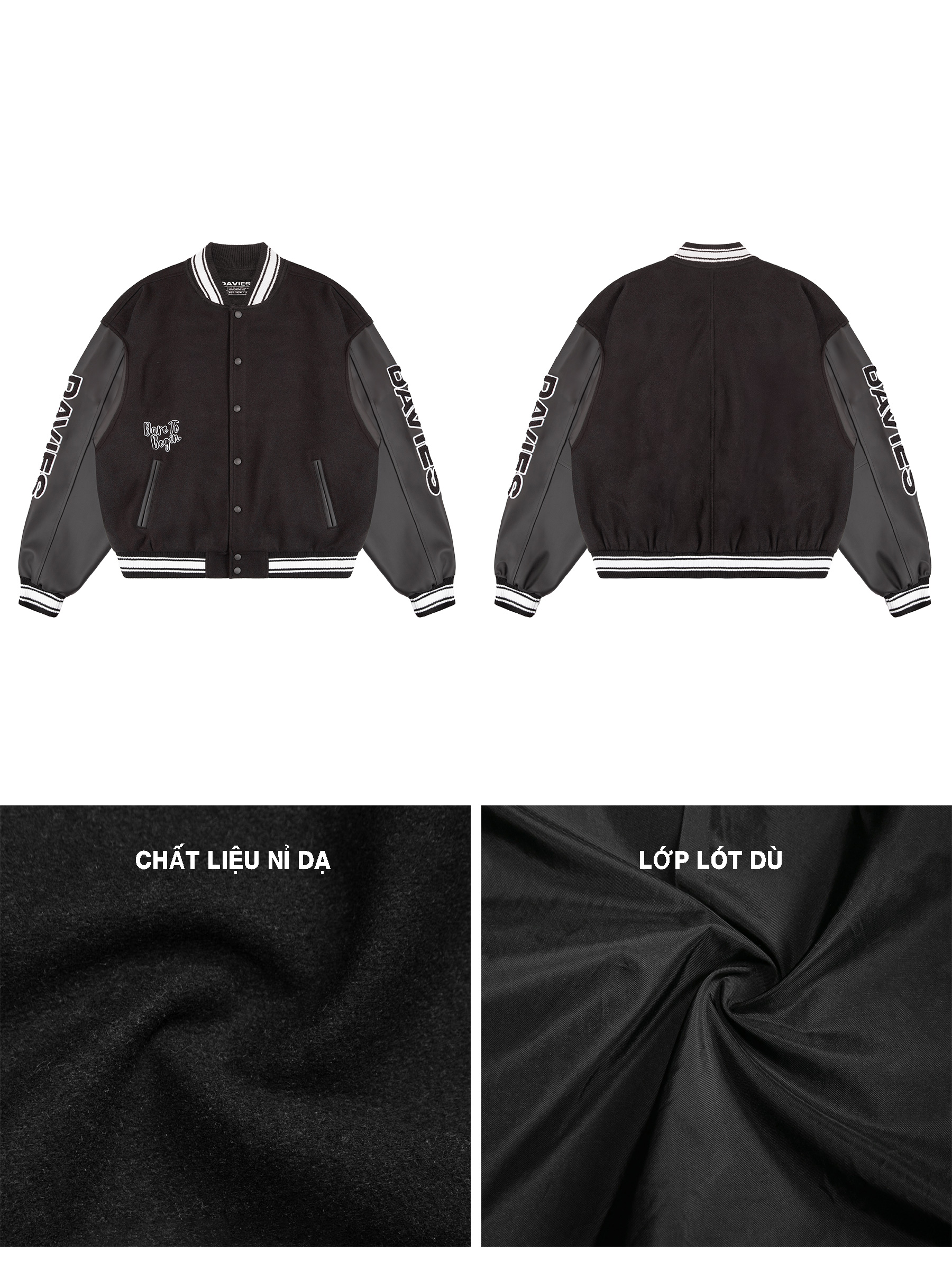 DSW Statement Bomber Varsity Jacket