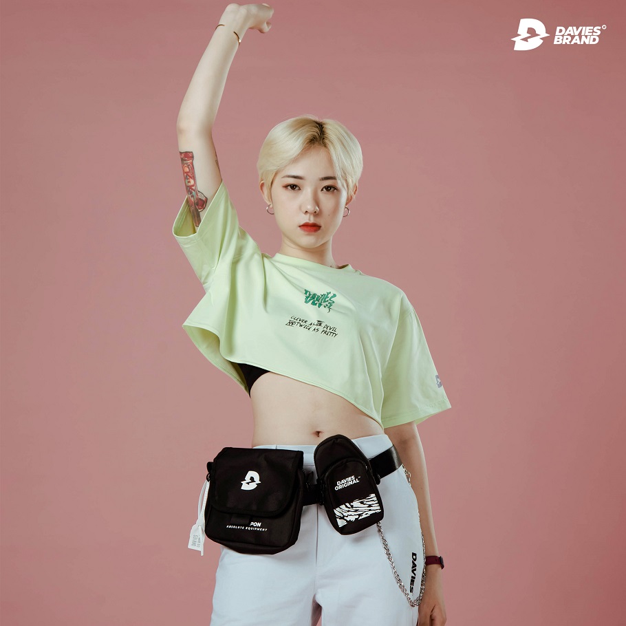 DSS Croptop D Devil Baby-Green