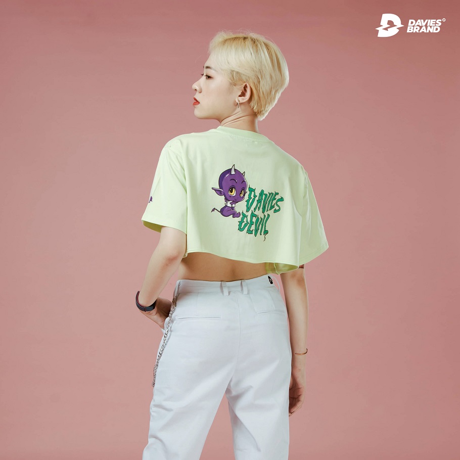 DSS Croptop D Devil Baby-Green